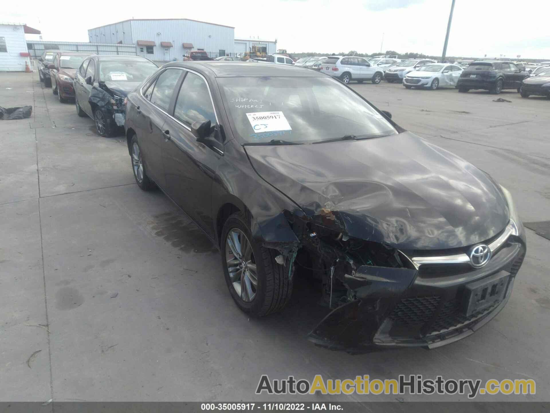 TOYOTA CAMRY XLE/SE/LE/XSE, 4T1BF1FK1HU319378