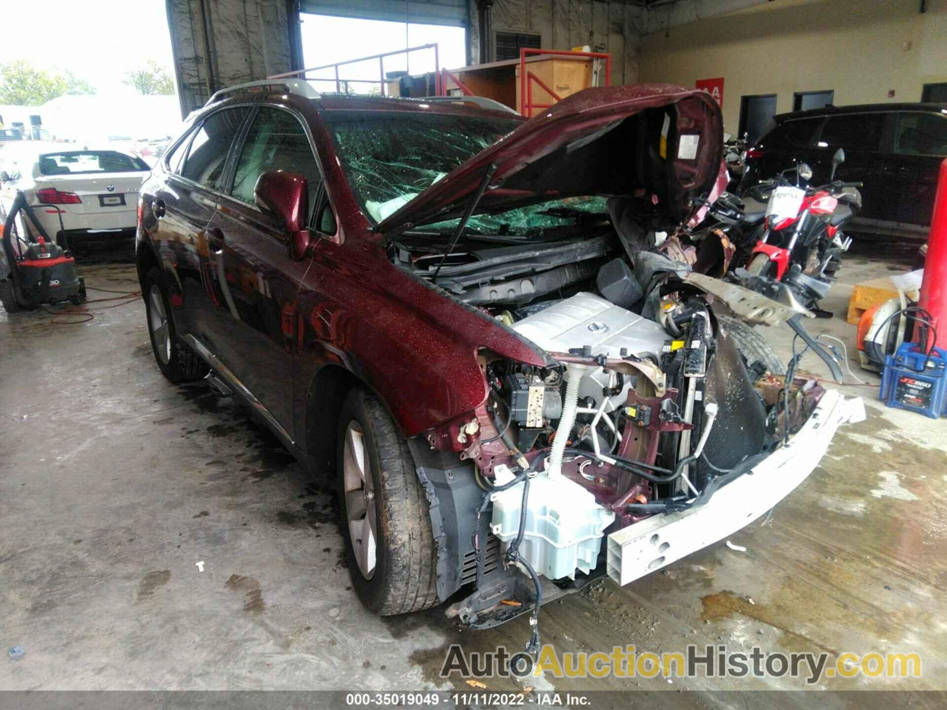 LEXUS RX 350, 2T2BK1BA8FC318148