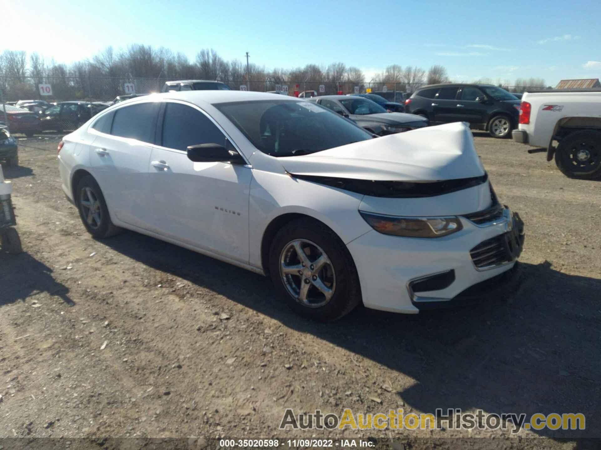 CHEVROLET MALIBU LS, 1G1ZB5ST6JF174295