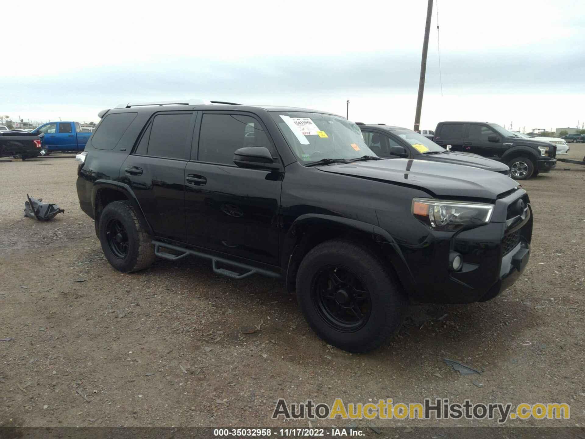 TOYOTA 4RUNNER SR5/LIMITED/SR5 PREMIUM, JTEZU5JR7G5114401