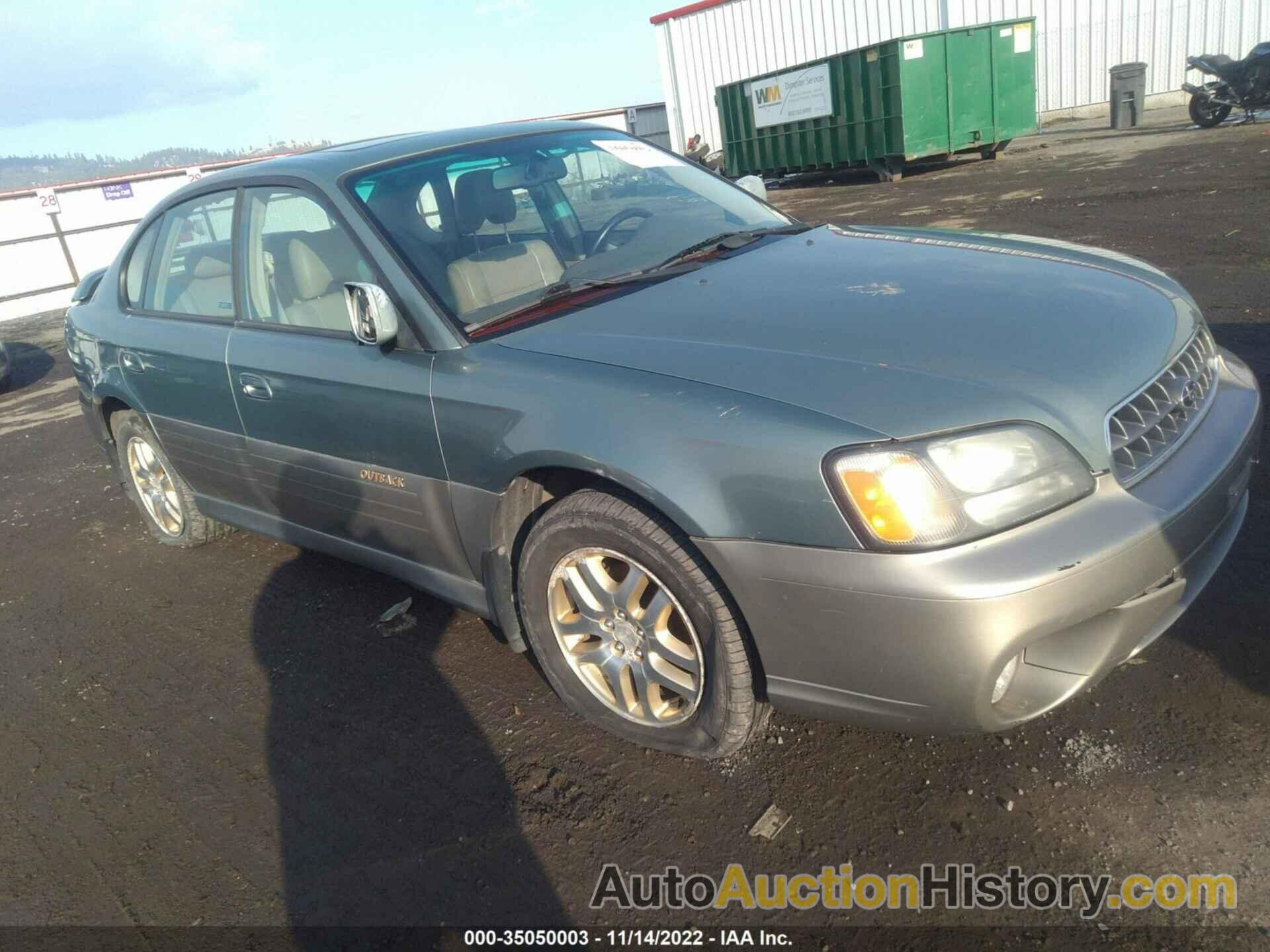 SUBARU LEGACY SEDAN OUTBACK LTD, 4S3BE686137203366