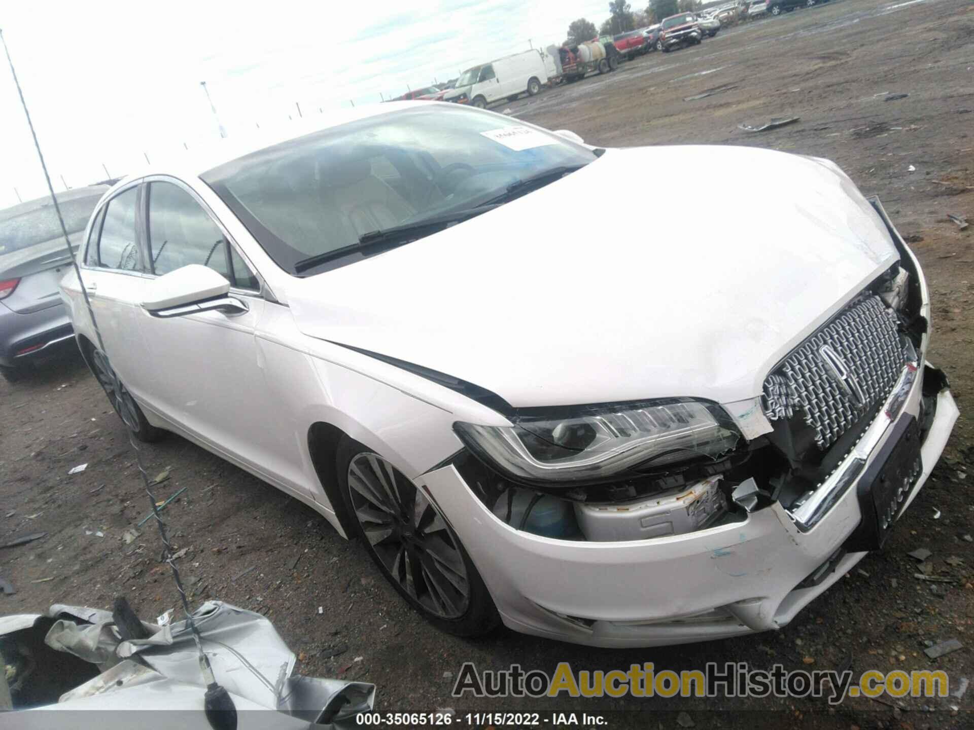 LINCOLN MKZ HYBRID SELECT, 3LN6L5LUXHR641385