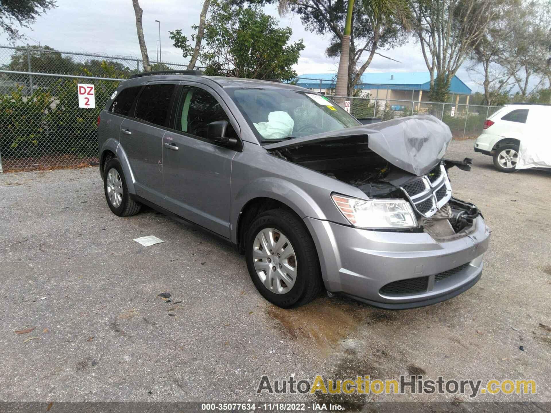 DODGE JOURNEY SE, 3C4PDCAB0GT250016