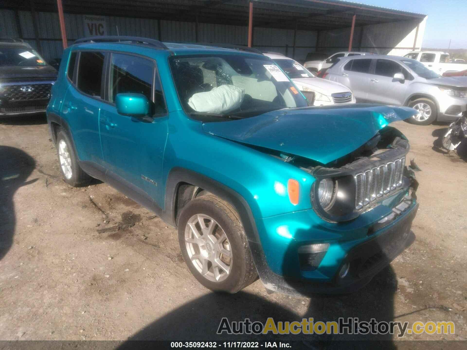 JEEP RENEGADE LATITUDE, ZACNJCBB4MPM41095