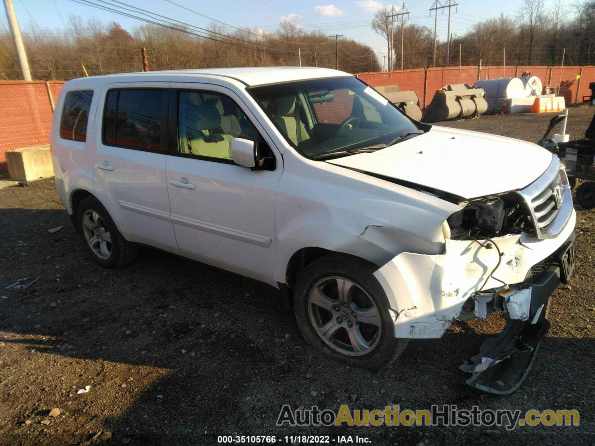 HONDA PILOT EX, 5FNYF4H41CB059452