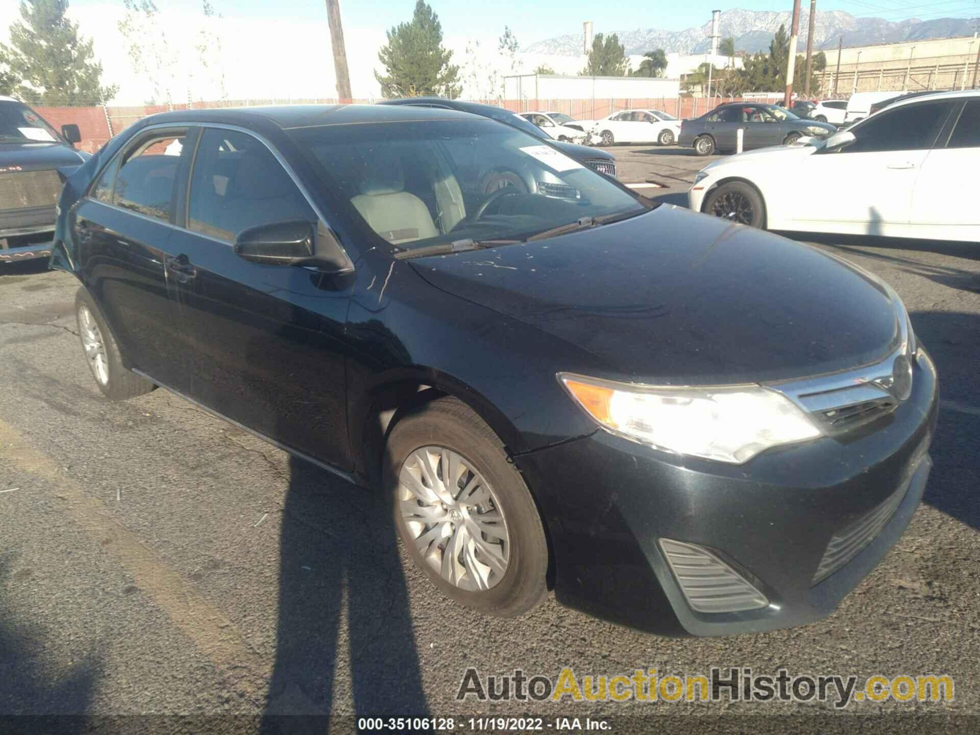 TOYOTA CAMRY L/LE/SE/XLE, 4T4BF1FK9CR258585