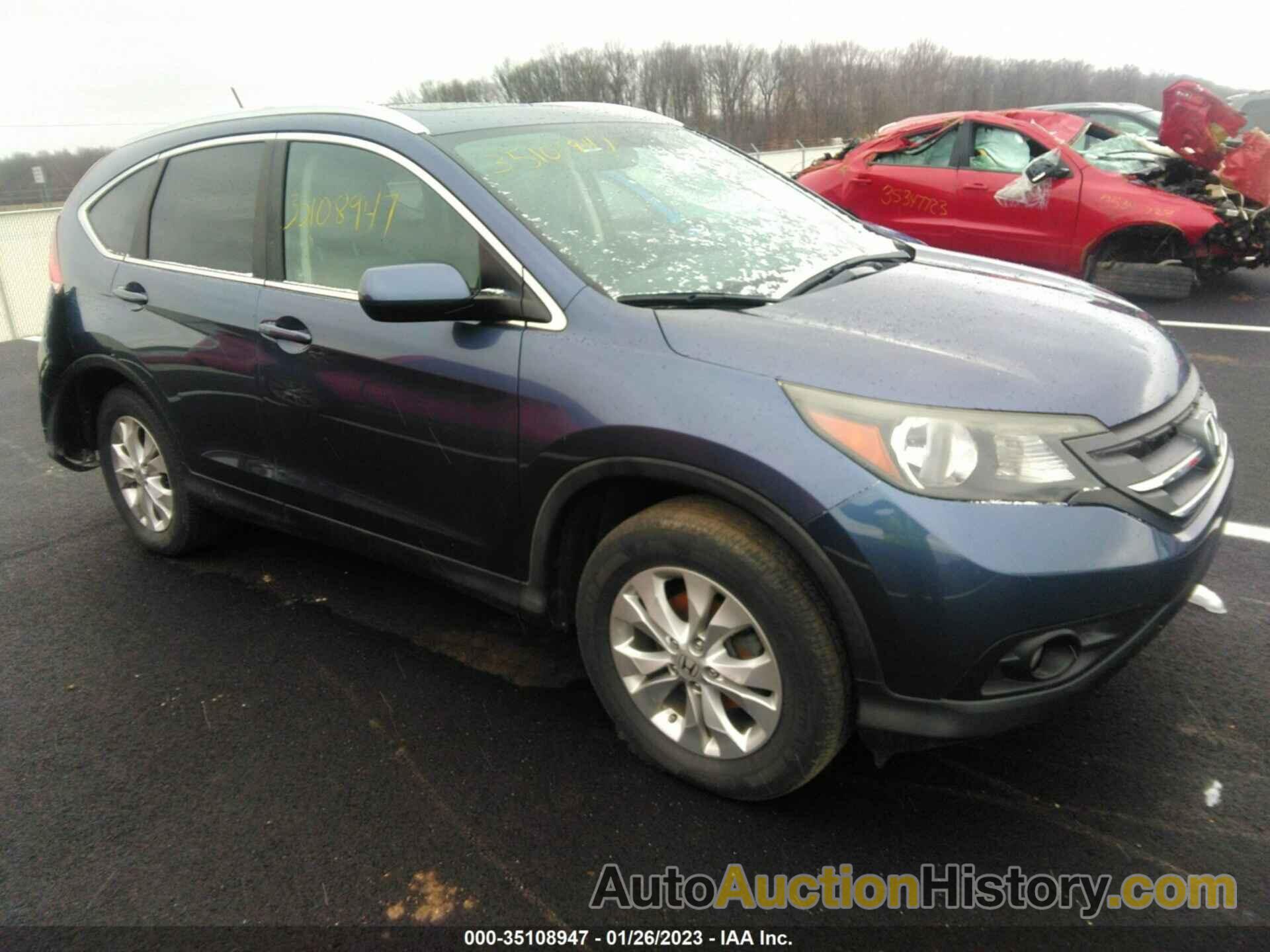 HONDA CR-V EX-L, 5J6RM4H76CL012414