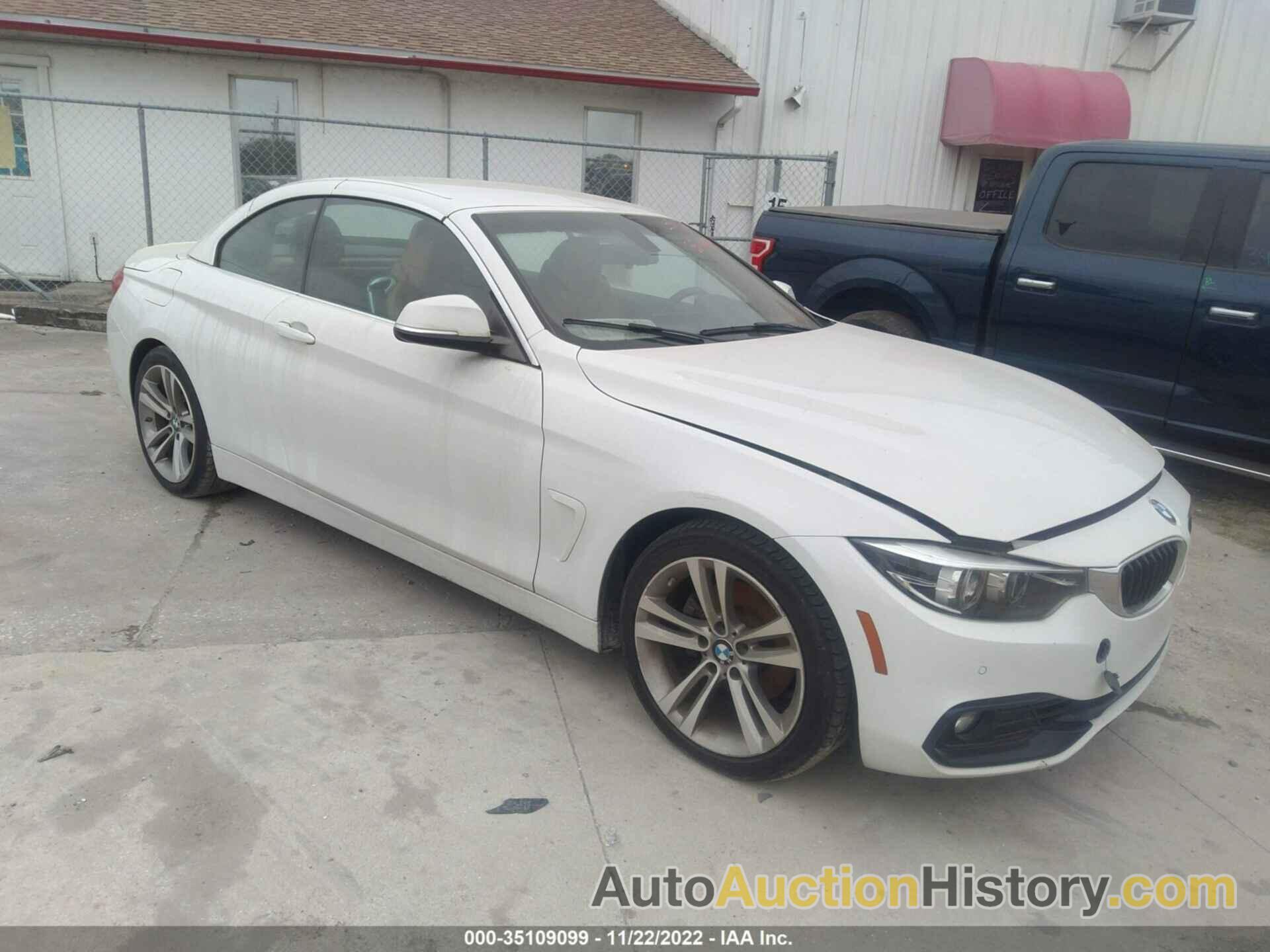 BMW 4 SERIES 430I, WBA4Z1C50JEC60889