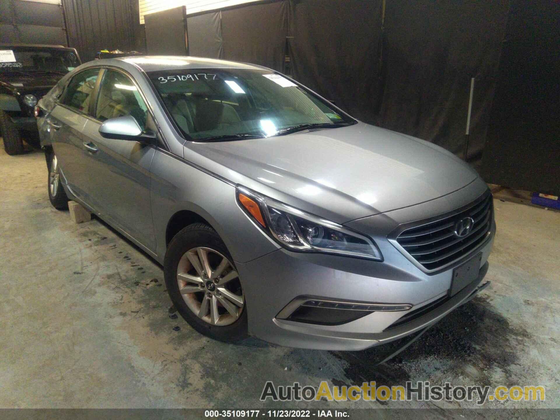 HYUNDAI SONATA 2.4L SE, 5NPE24AF3FH176059