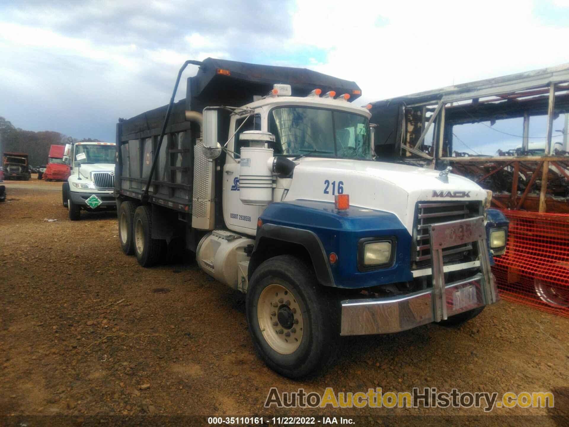 MACK RD688S RD600, 1M2P267C3XM044326