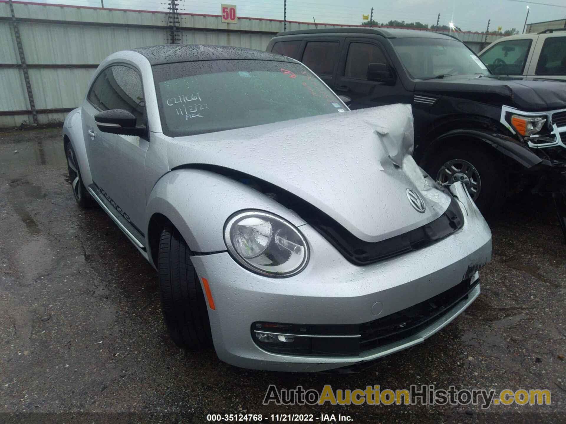 VOLKSWAGEN BEETLE COUPE 2.0T TURBO W/SUN/SOUND, 3VWVA7AT9DM666780