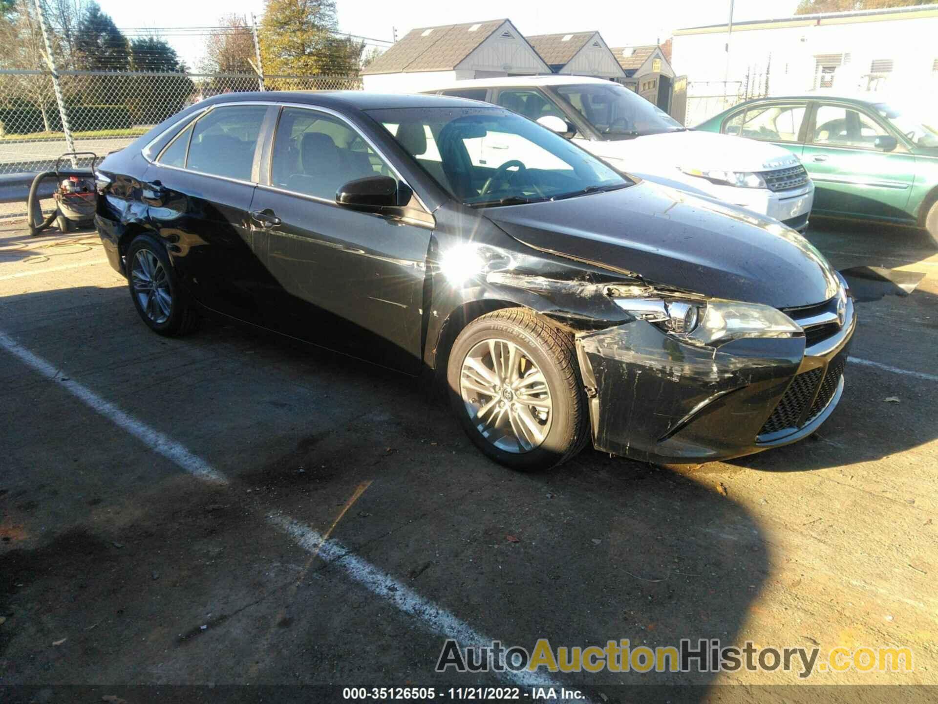 TOYOTA CAMRY XLE/SE/LE/XSE, 4T1BF1FK1GU137288