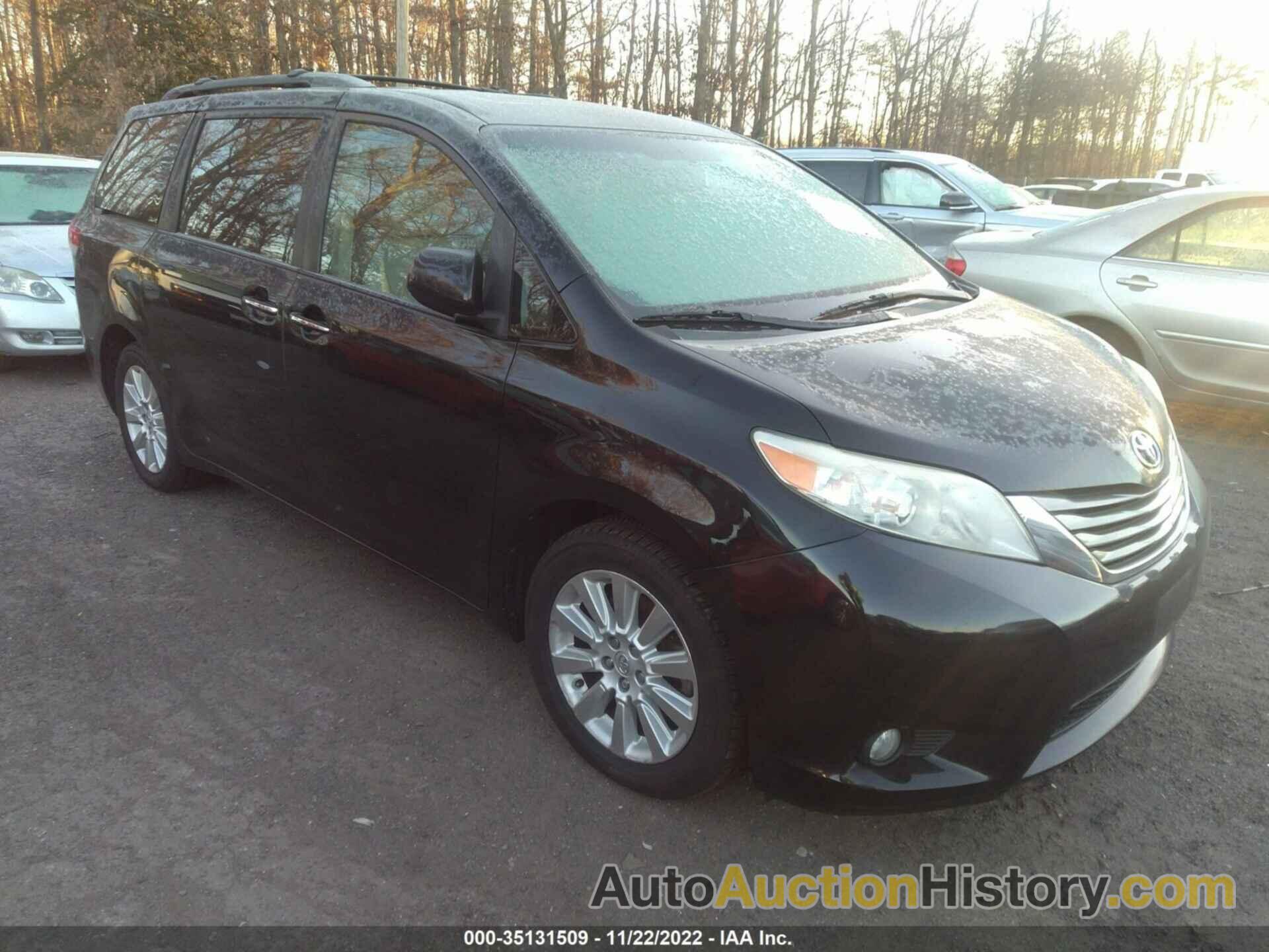 TOYOTA SIENNA XLE/LTD, 5TDDK3DC9BS010740