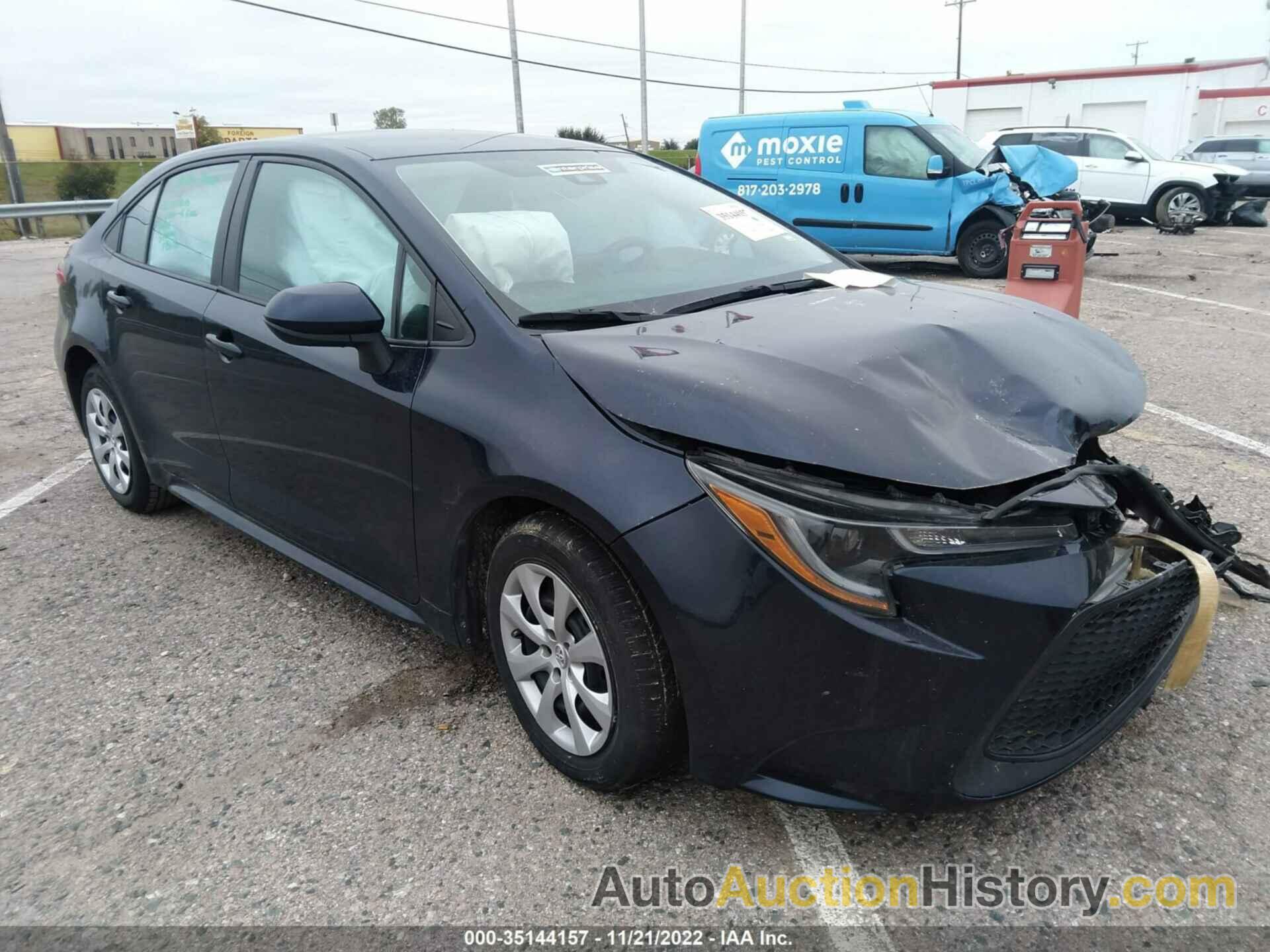 TOYOTA COROLLA LE, 5YFEPMAE7MP200906