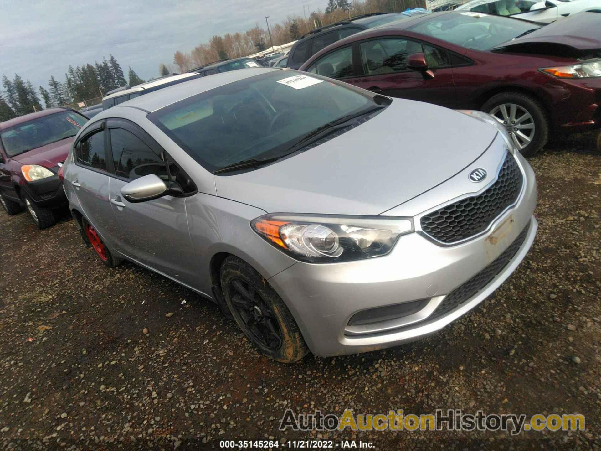 KIA FORTE LX, KNAFK4A66G5564471