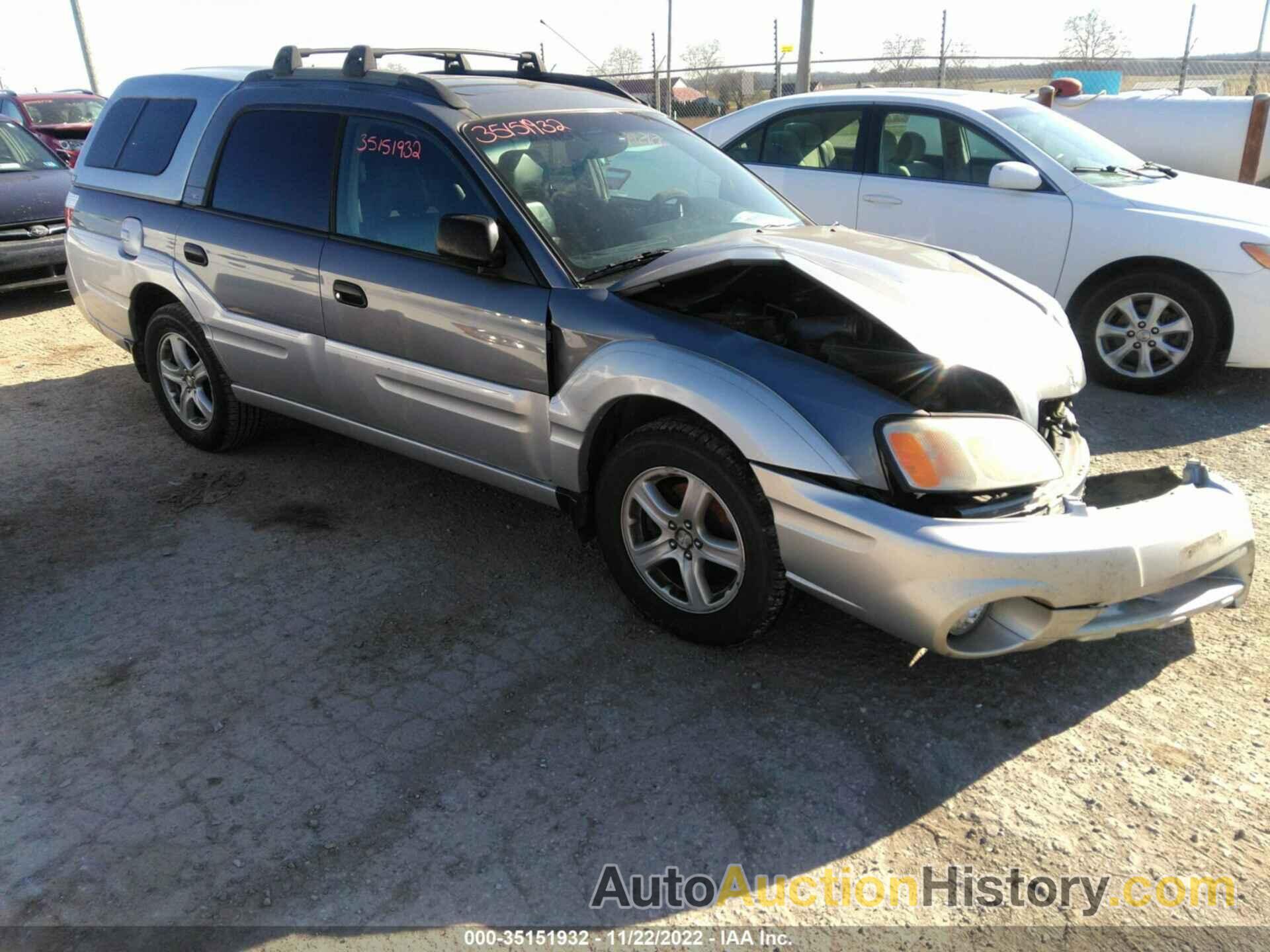 SUBARU BAJA (NATL) SPORT, 4S4BT62CX57107075