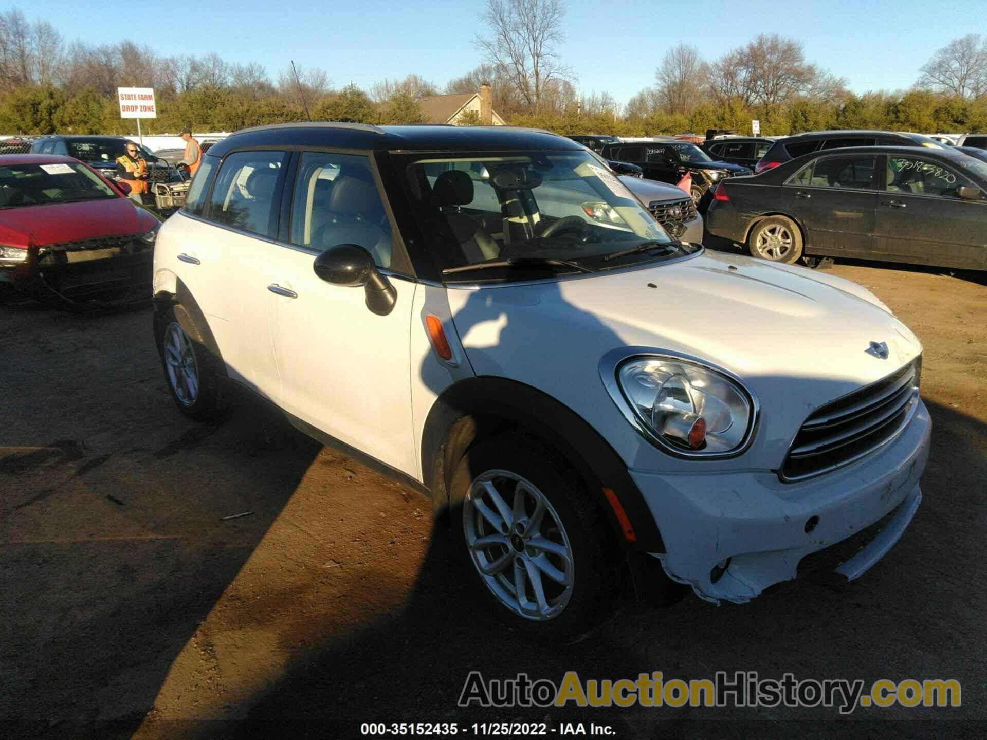 MINI COOPER COUNTRYMAN, WMWZB3C51GWR47451