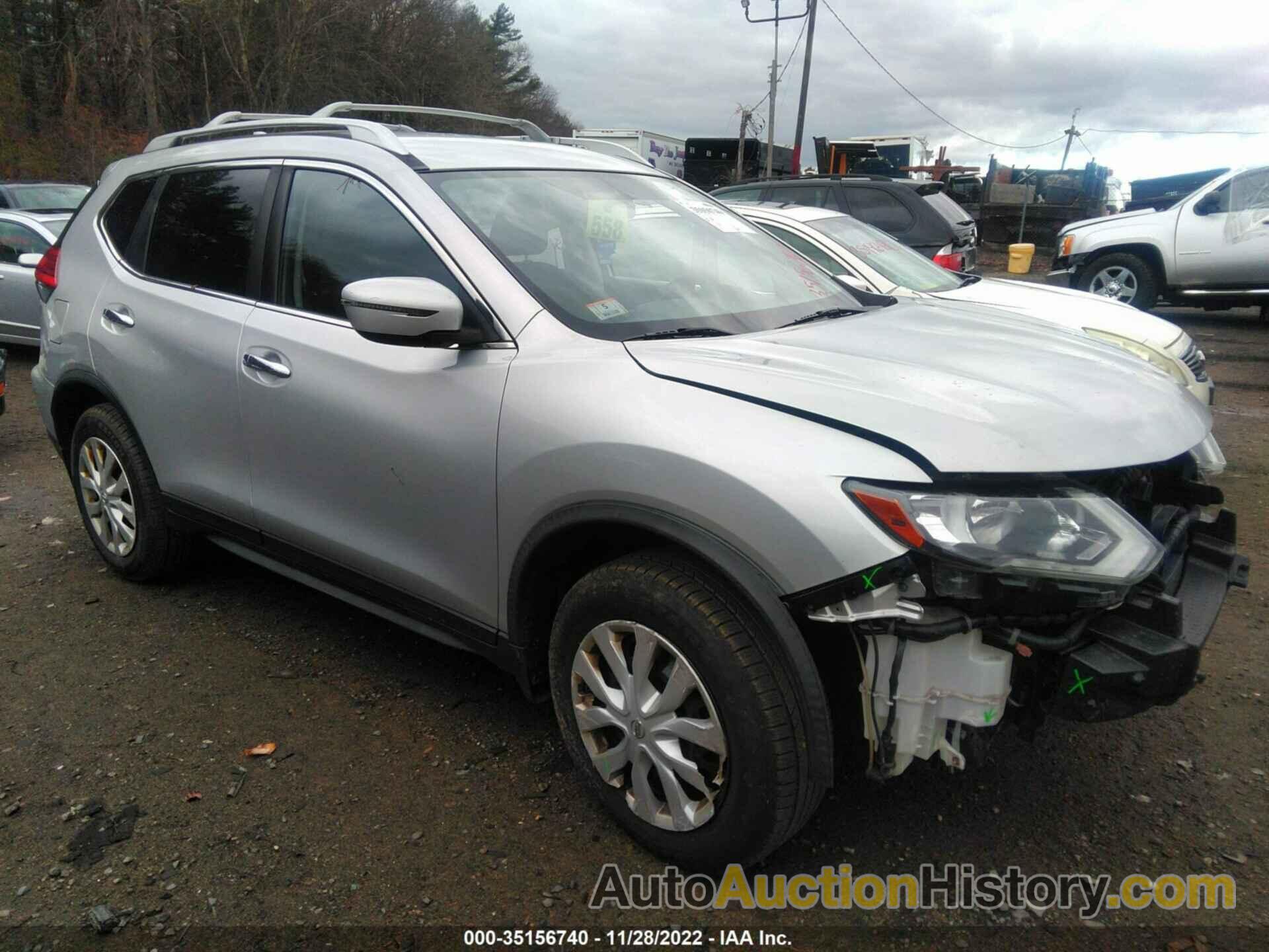 NISSAN ROGUE S, JN8AT2MVXHW005572