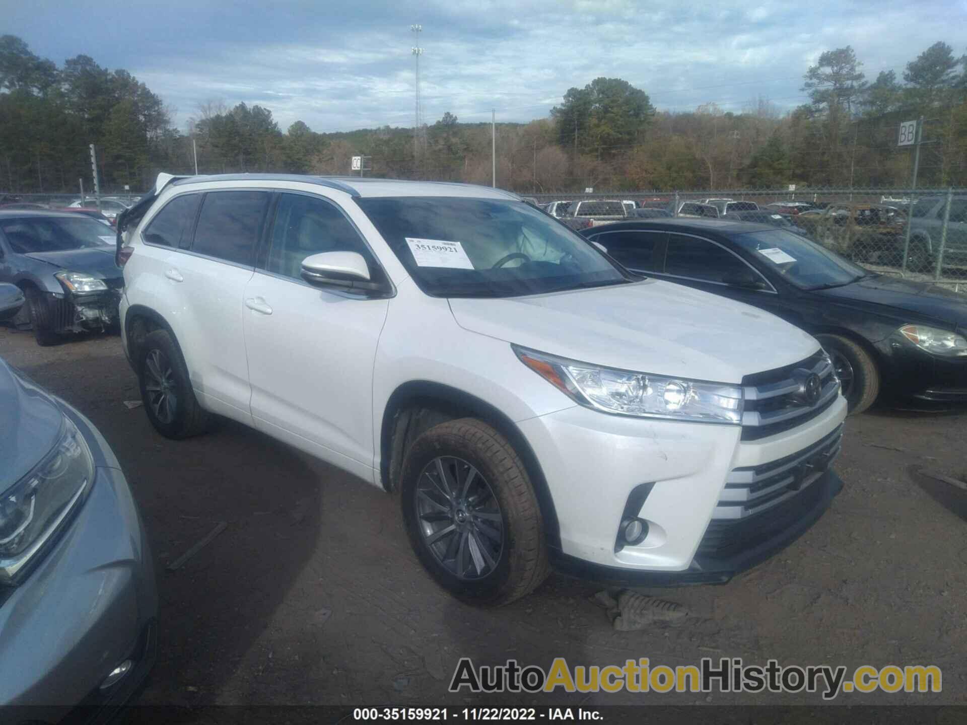 TOYOTA HIGHLANDER XLE/SE, 5TDKZRFH6HS203399