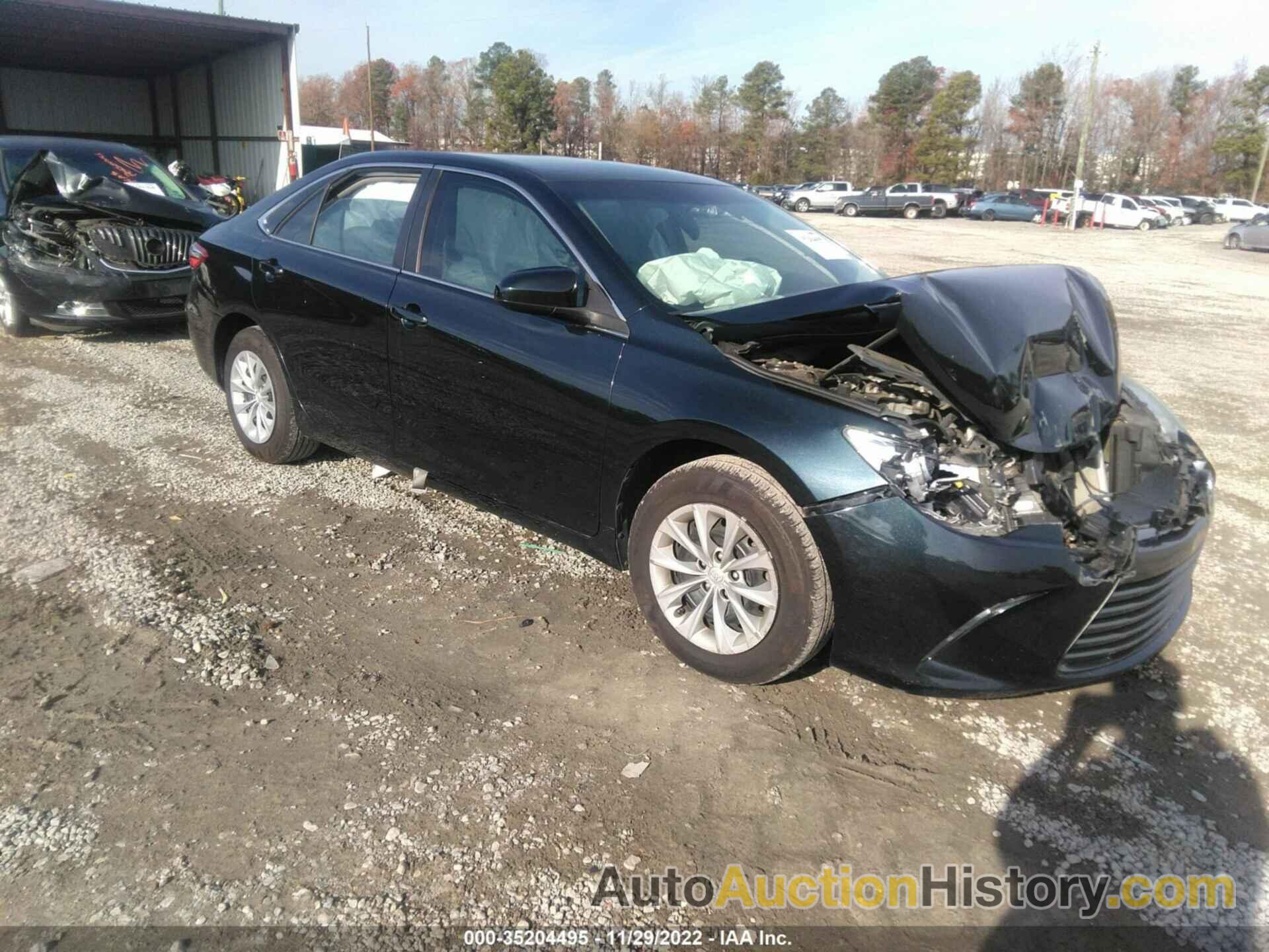 TOYOTA CAMRY XLE/SE/LE/XSE, 4T4BF1FK0GR548333