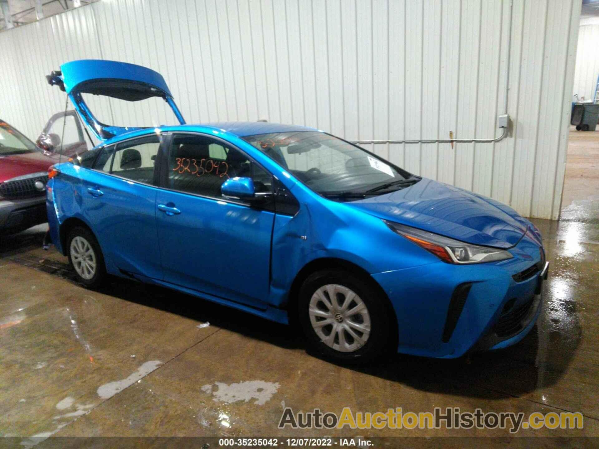 TOYOTA PRIUS L ECO/LE/XLE/LIMITED, JTDKARFU9K3084213