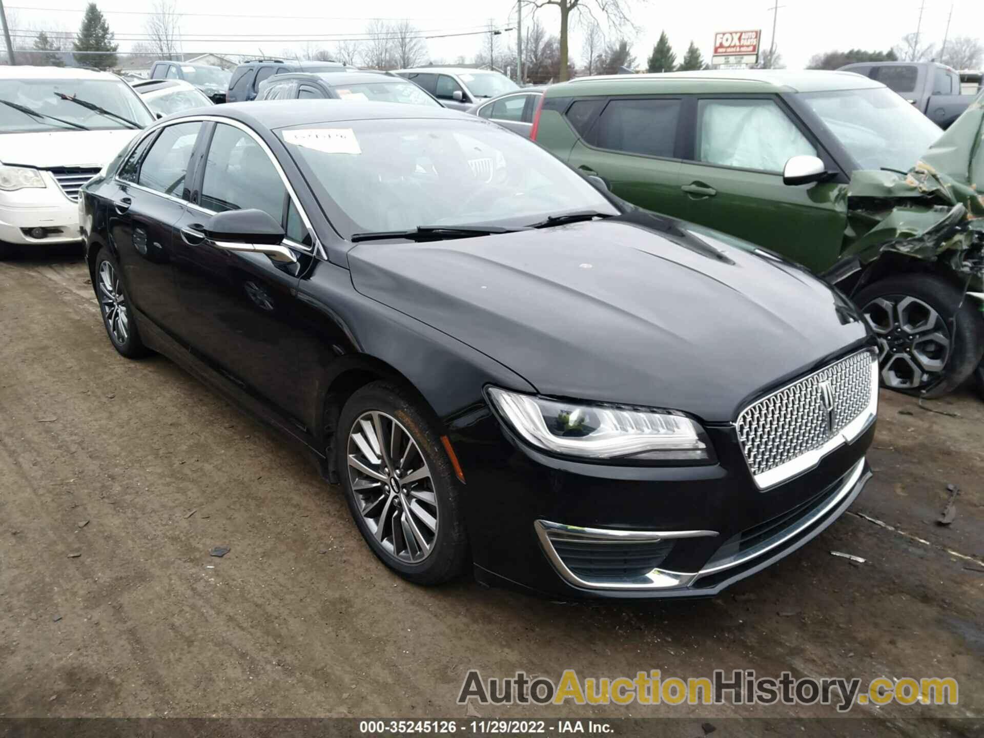 LINCOLN MKZ PREMIERE, 3LN6L5A99HR605394