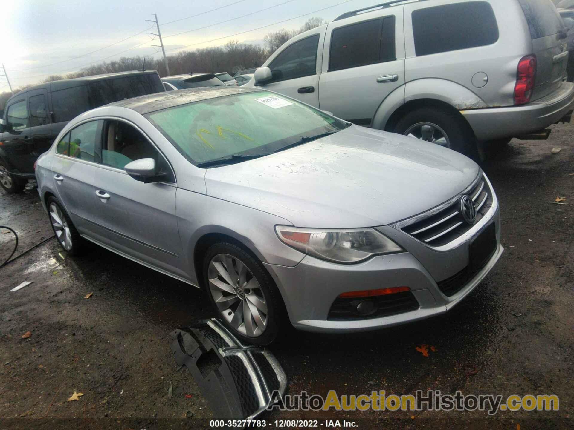 VOLKSWAGEN CC LUX LIMITED PZEV, WVWHP7AN9CE500165