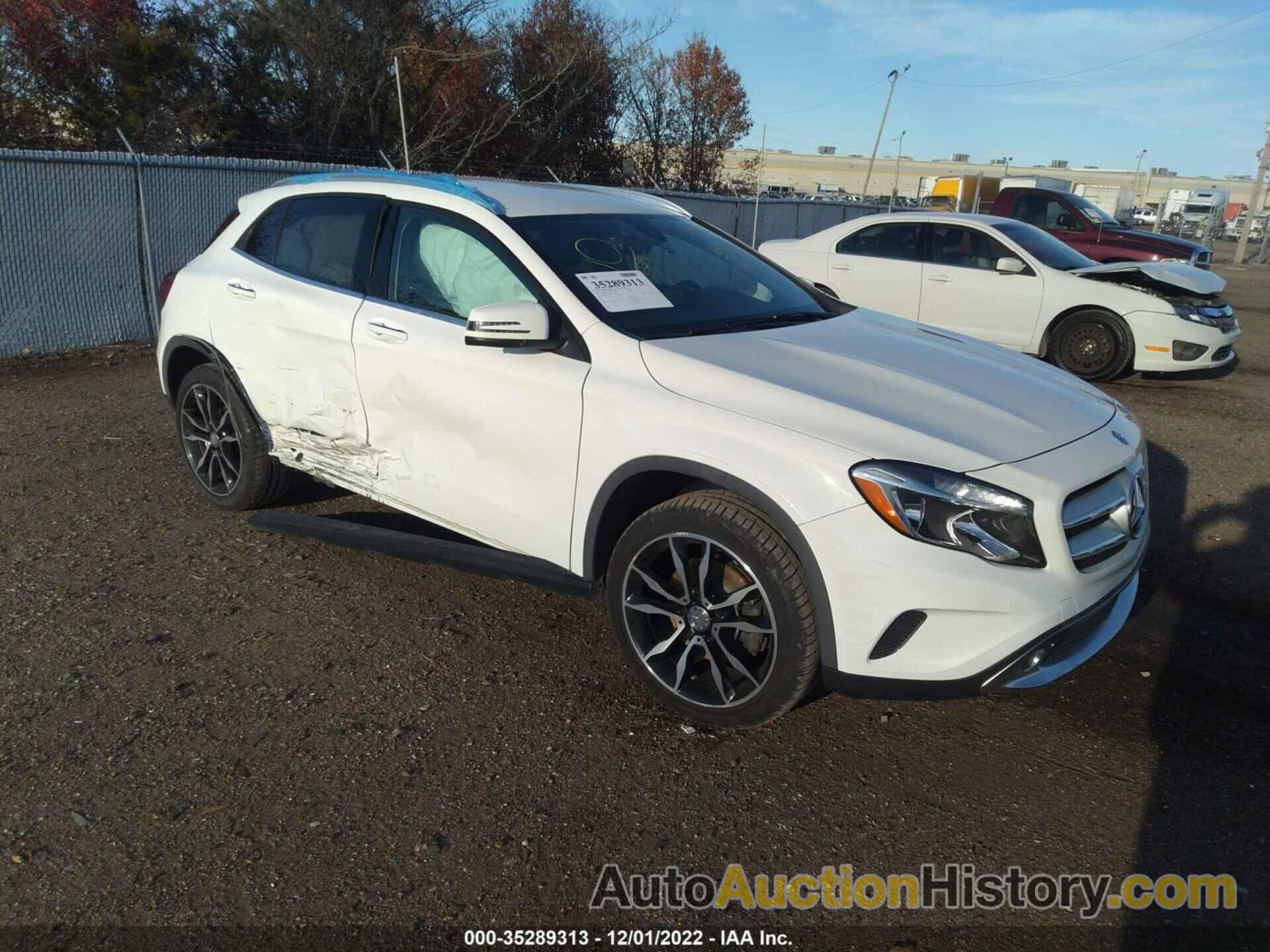 MERCEDES-BENZ GLA GLA 250, WDCTG4EB1GJ214858