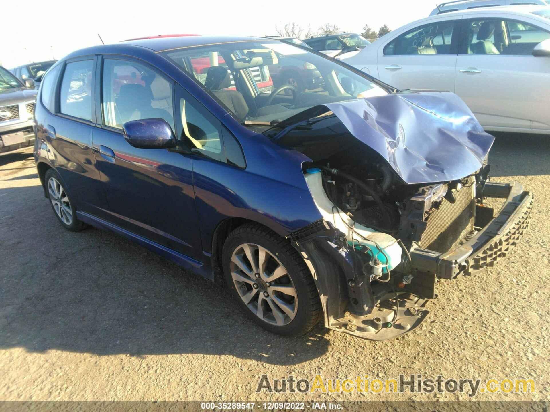 HONDA FIT SPORT, JHMGE8H54DC052278