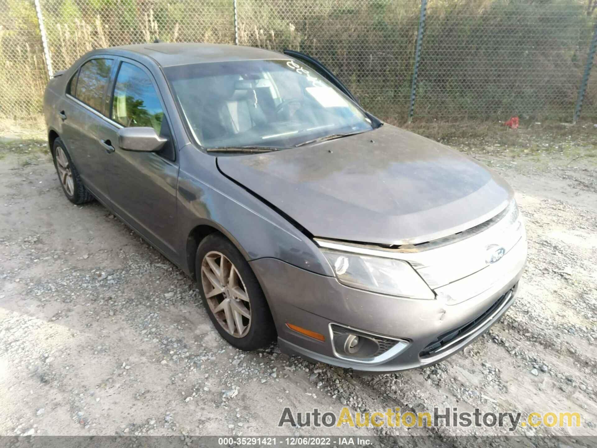 FORD FUSION SEL, 3FAHP0JA5CR336789