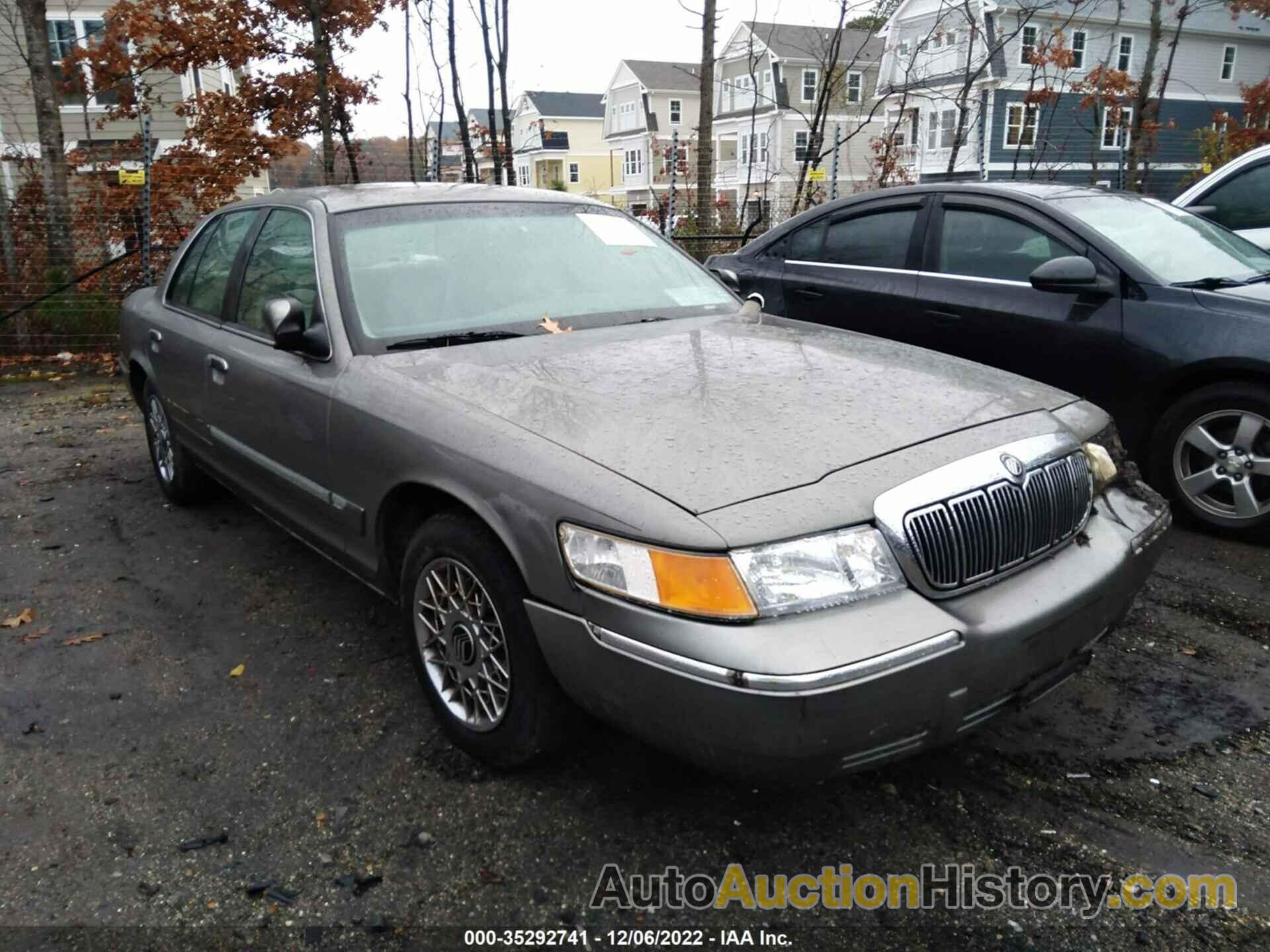 MERCURY GRAND MARQUIS GS, 2MEFM74W0YX621773