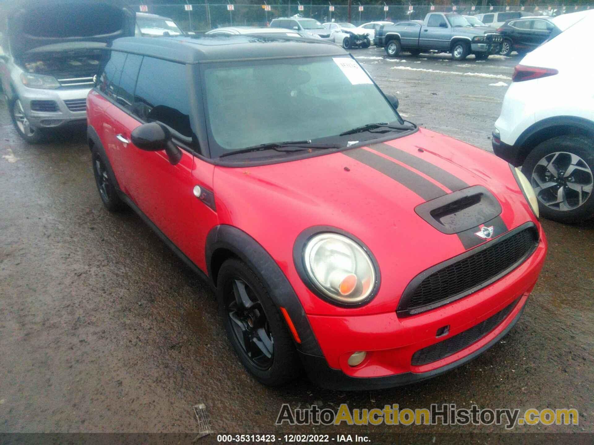 MINI COOPER CLUBMAN S, WMWMM3C58ATP75898