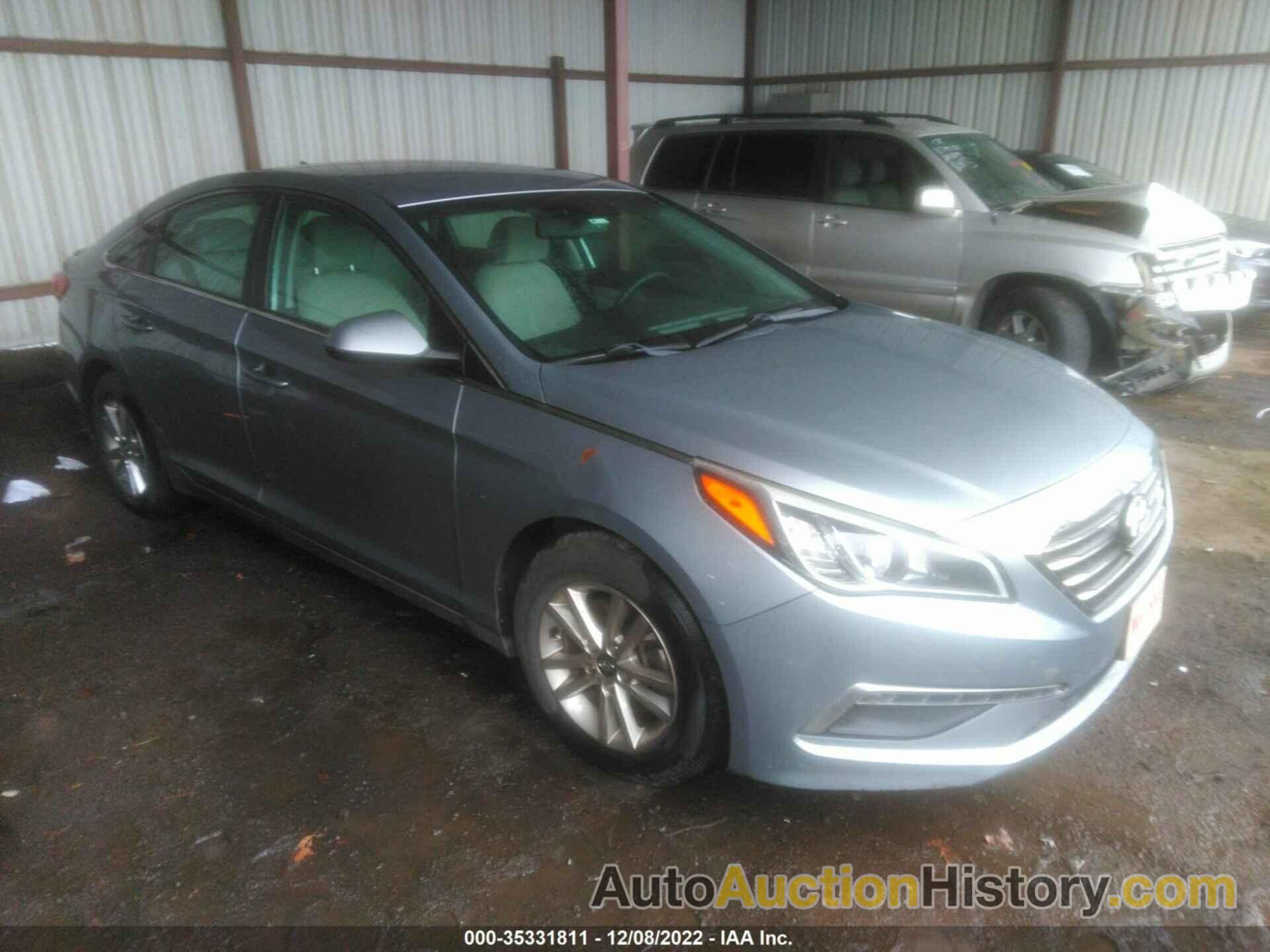 HYUNDAI SONATA 2.4L SE, 5NPE24AF8FH196498