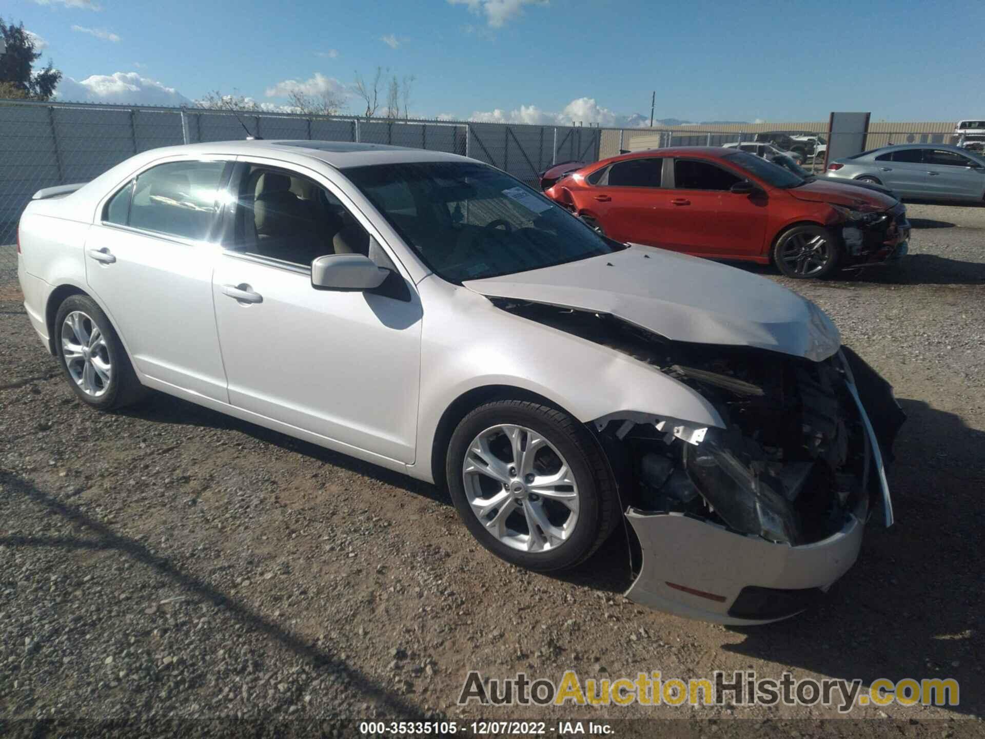 FORD FUSION SE, 3FAHP0HA6CR116857