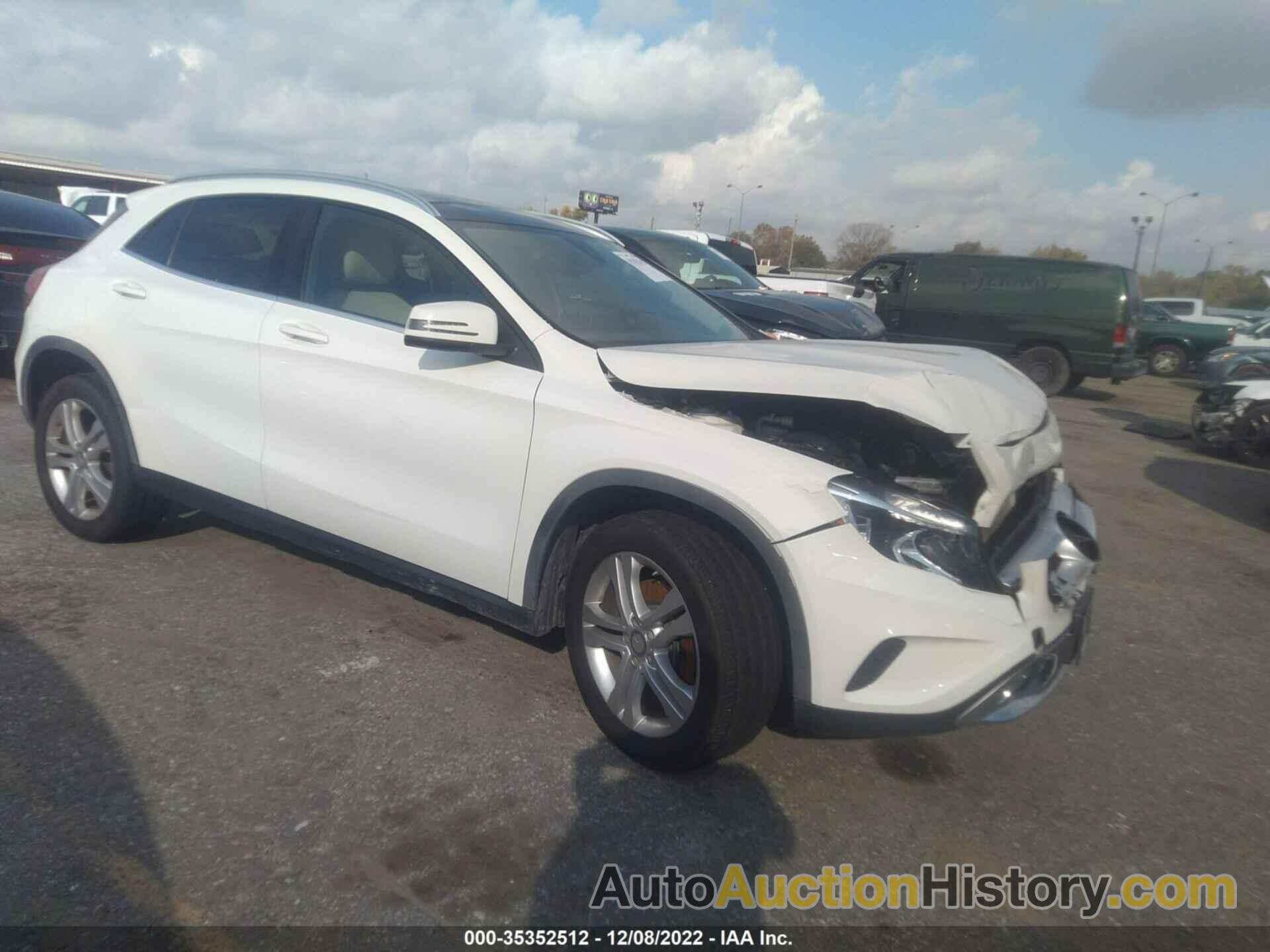 MERCEDES-BENZ GLA GLA 250, WDCTG4EB6GJ226861