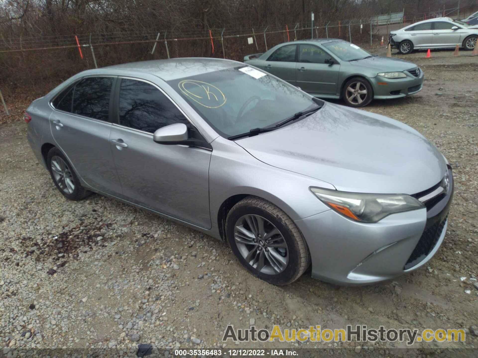 TOYOTA CAMRY XLE/SE/LE/XSE, 4T1BF1FK2GU185141
