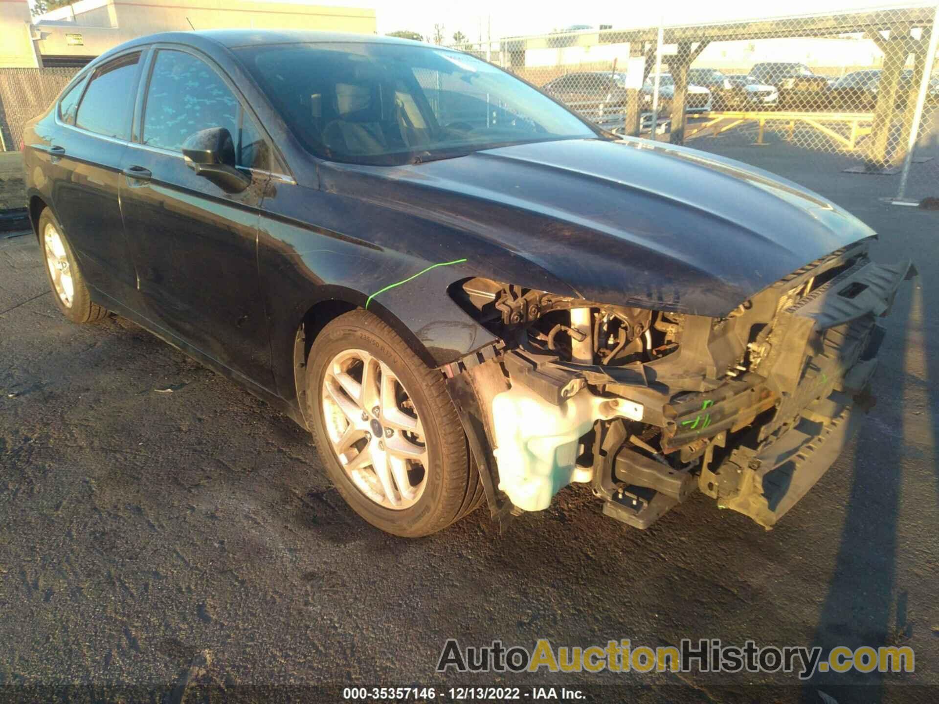 FORD FUSION SE, 3FA6P0H7XDR292789