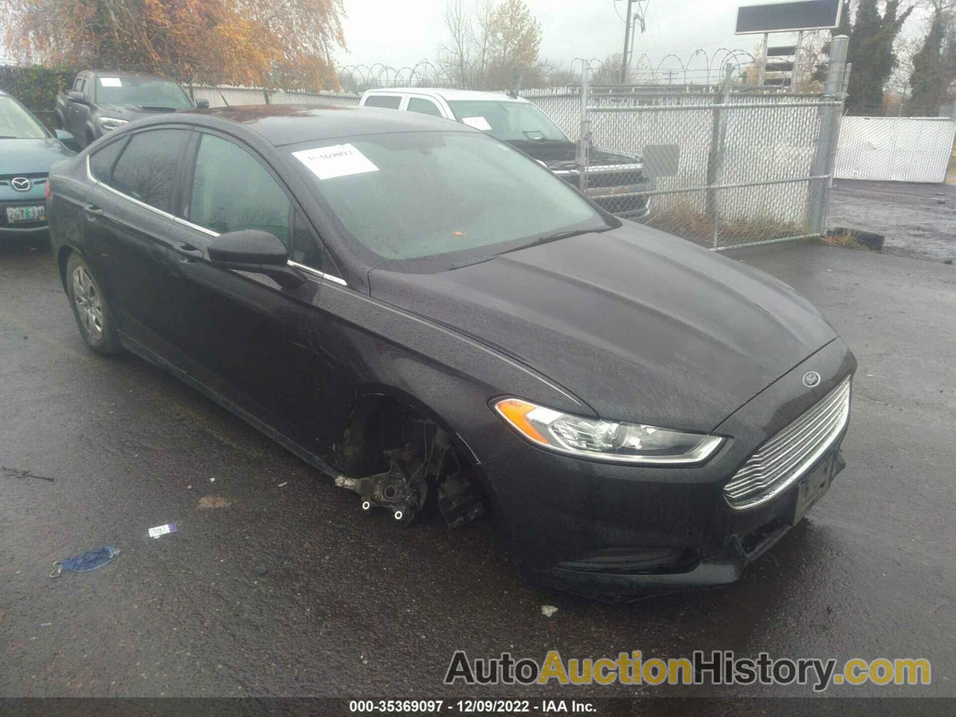 FORD FUSION S, 1FA6P0G75E5387024