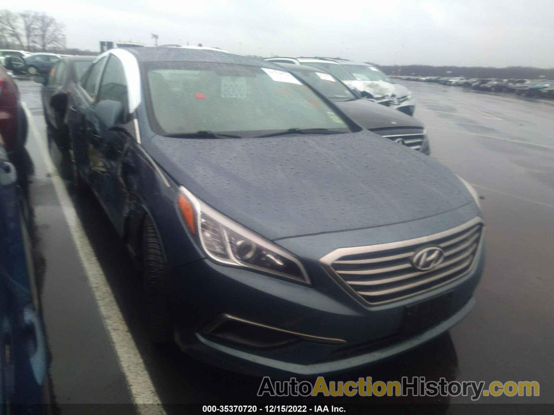 HYUNDAI SONATA 2.4L SE, 5NPE24AF3GH430953