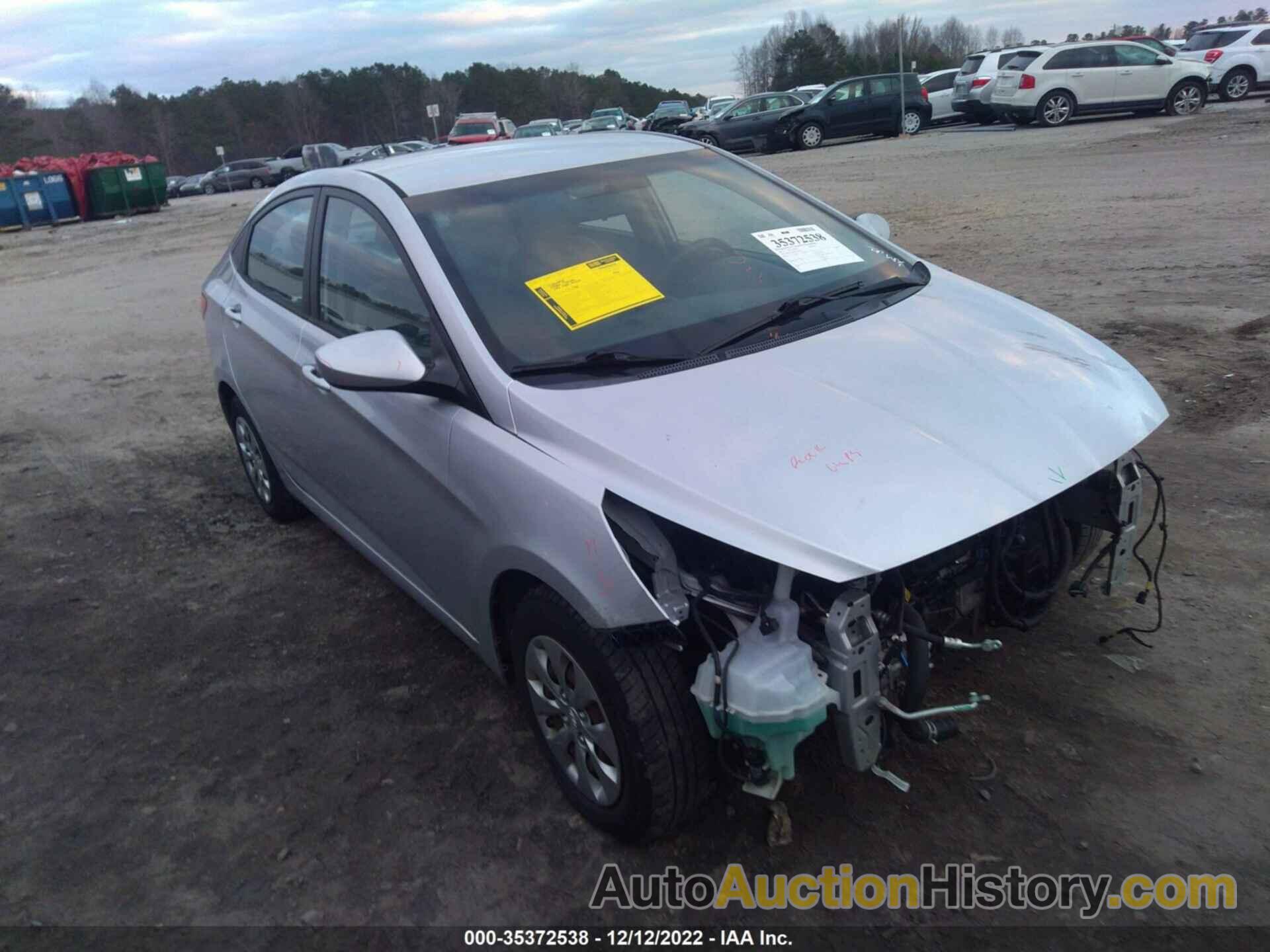 HYUNDAI ACCENT SE, KMHCT4AE1GU032671