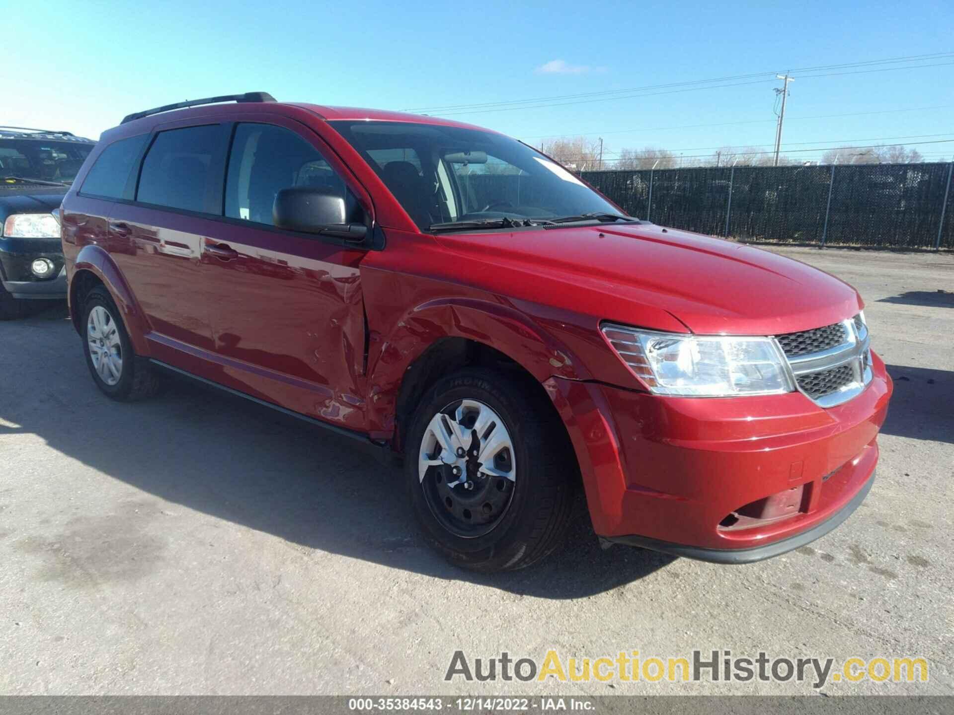 DODGE JOURNEY SE, 3C4PDCAB0HT569207