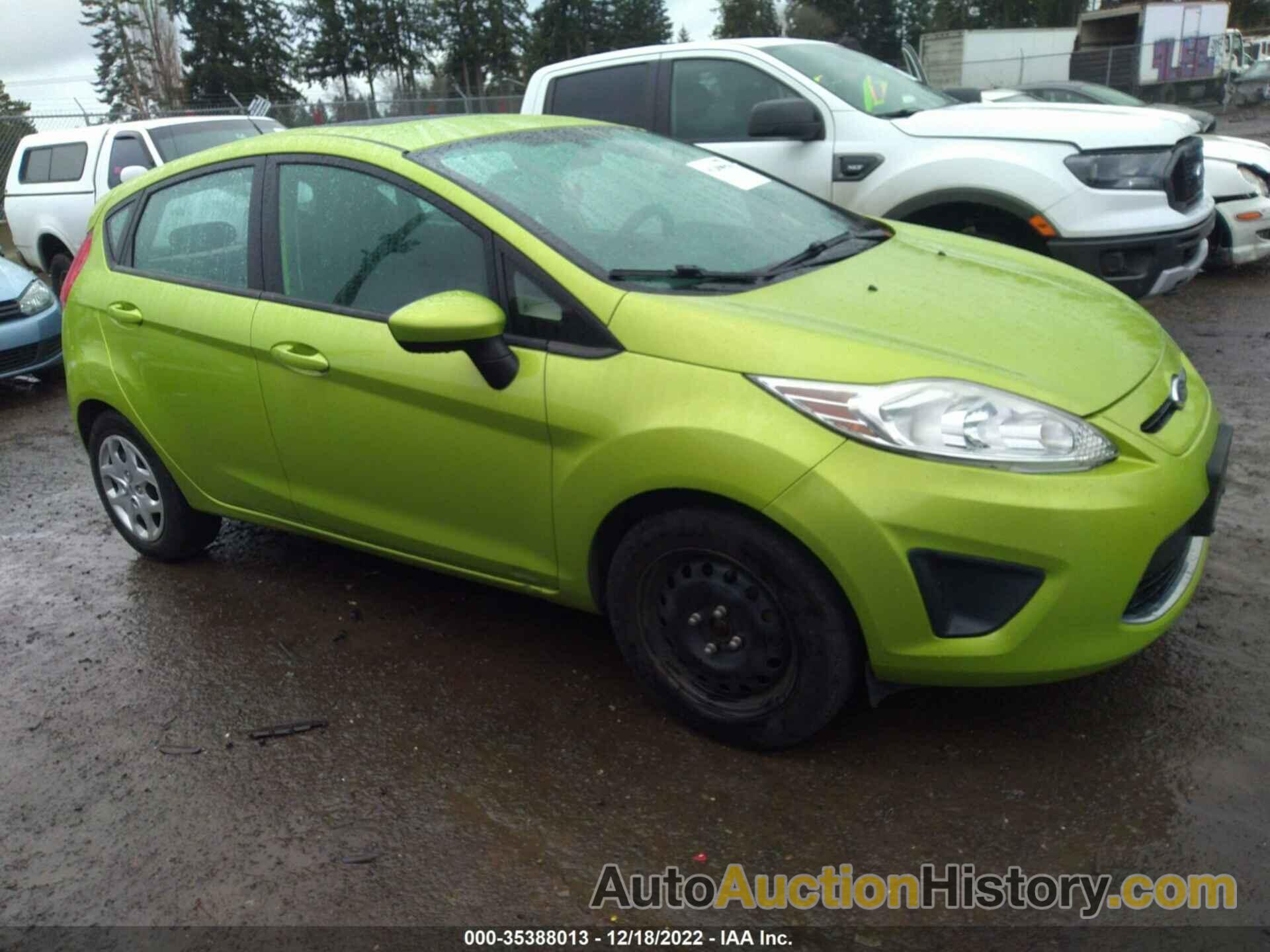 FORD FIESTA SE, 3FADP4EJ8CM219219