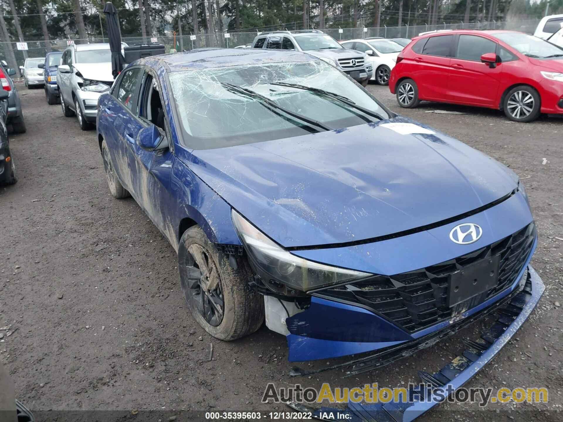 HYUNDAI ELANTRA SEL, 5NPLS4AG3NH069768