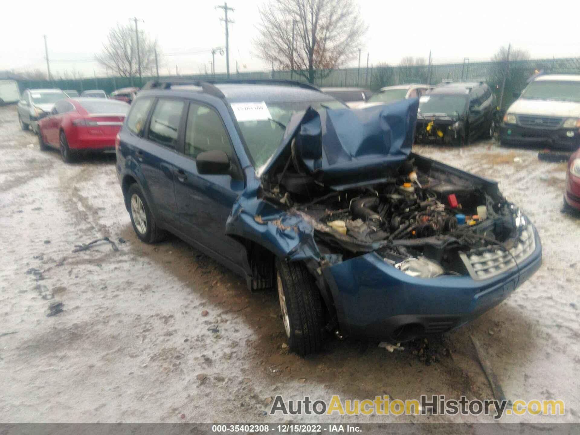 SUBARU FORESTER 2.5X, JF2SHABC4CH459957