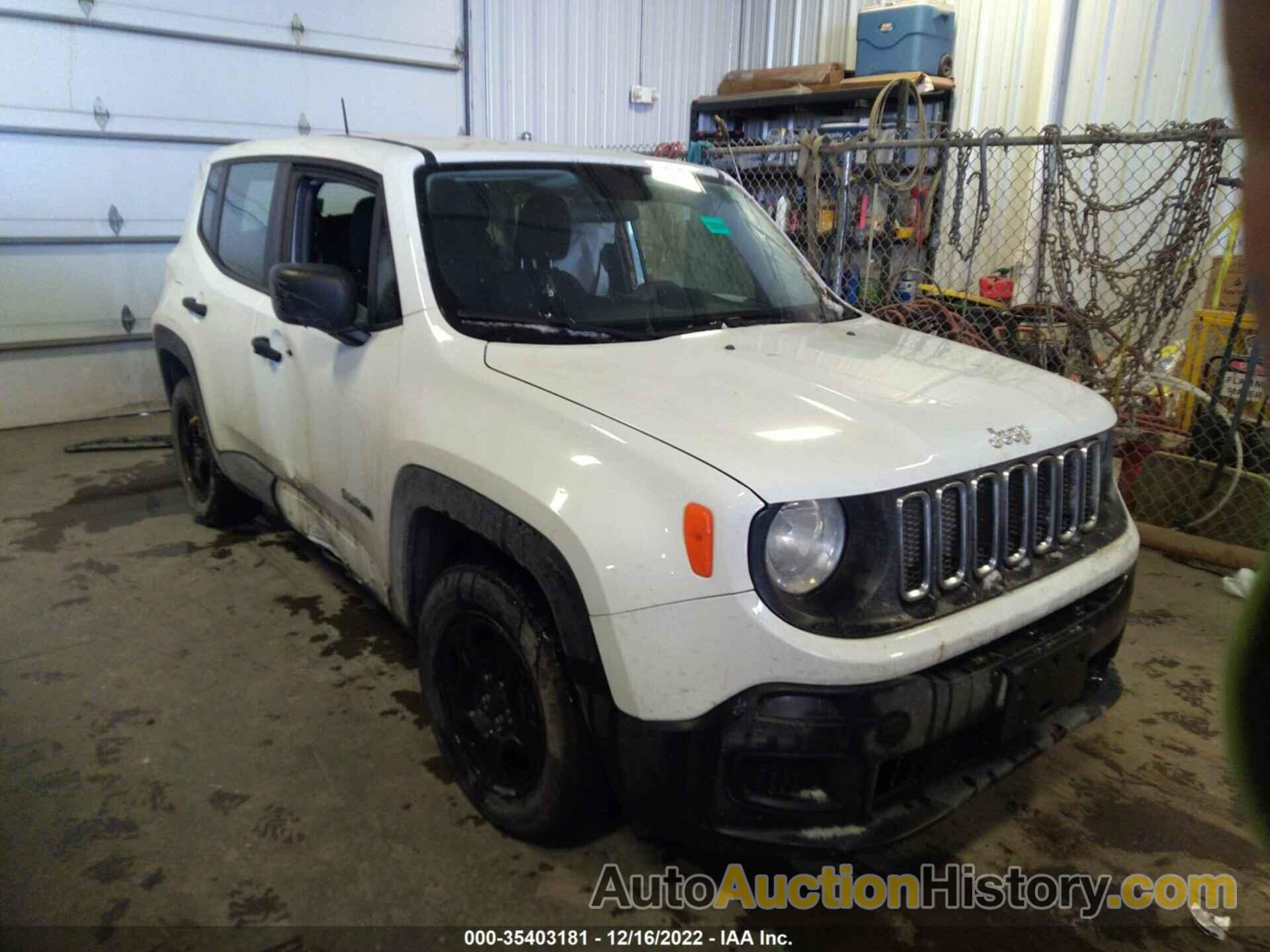 JEEP RENEGADE SPORT, ZACCJAAB7HPF66694