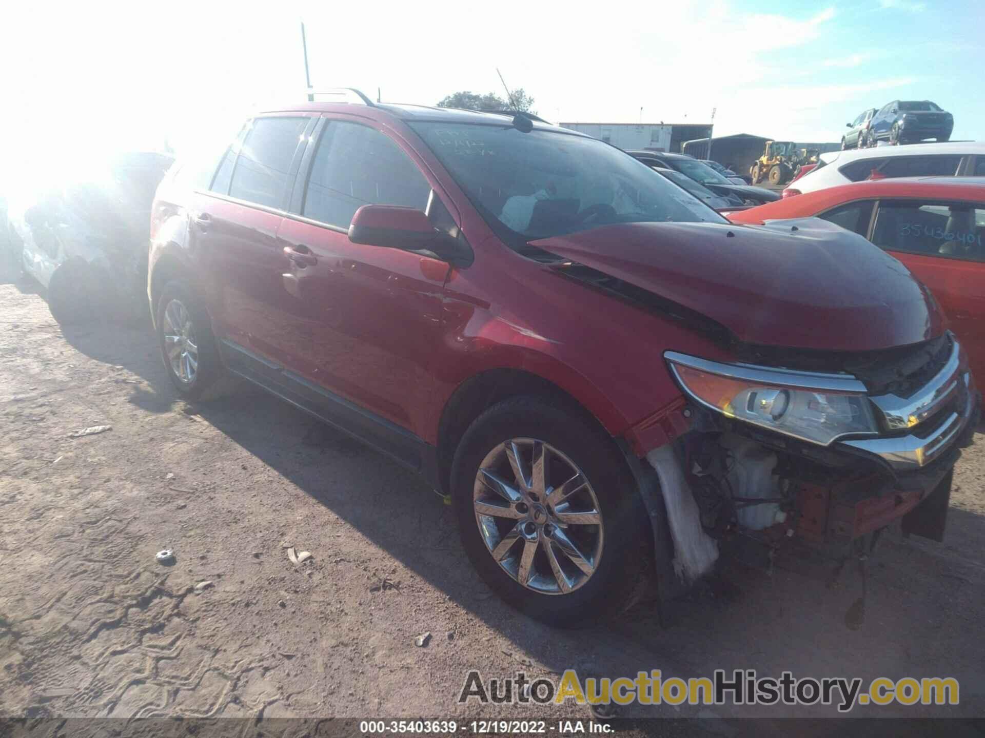 FORD EDGE SEL, 2FMDK3J94CBA56824