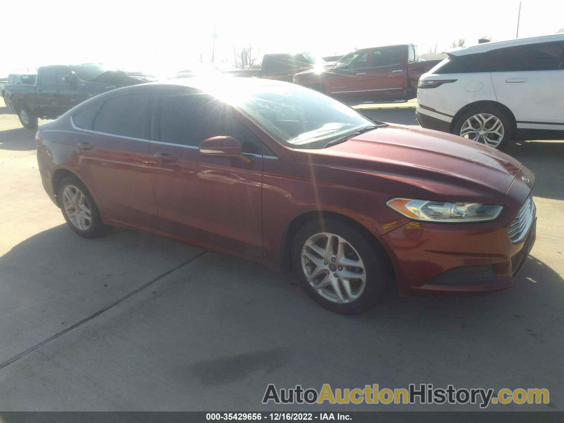 FORD FUSION SE, 3FA6P0H75ER207679