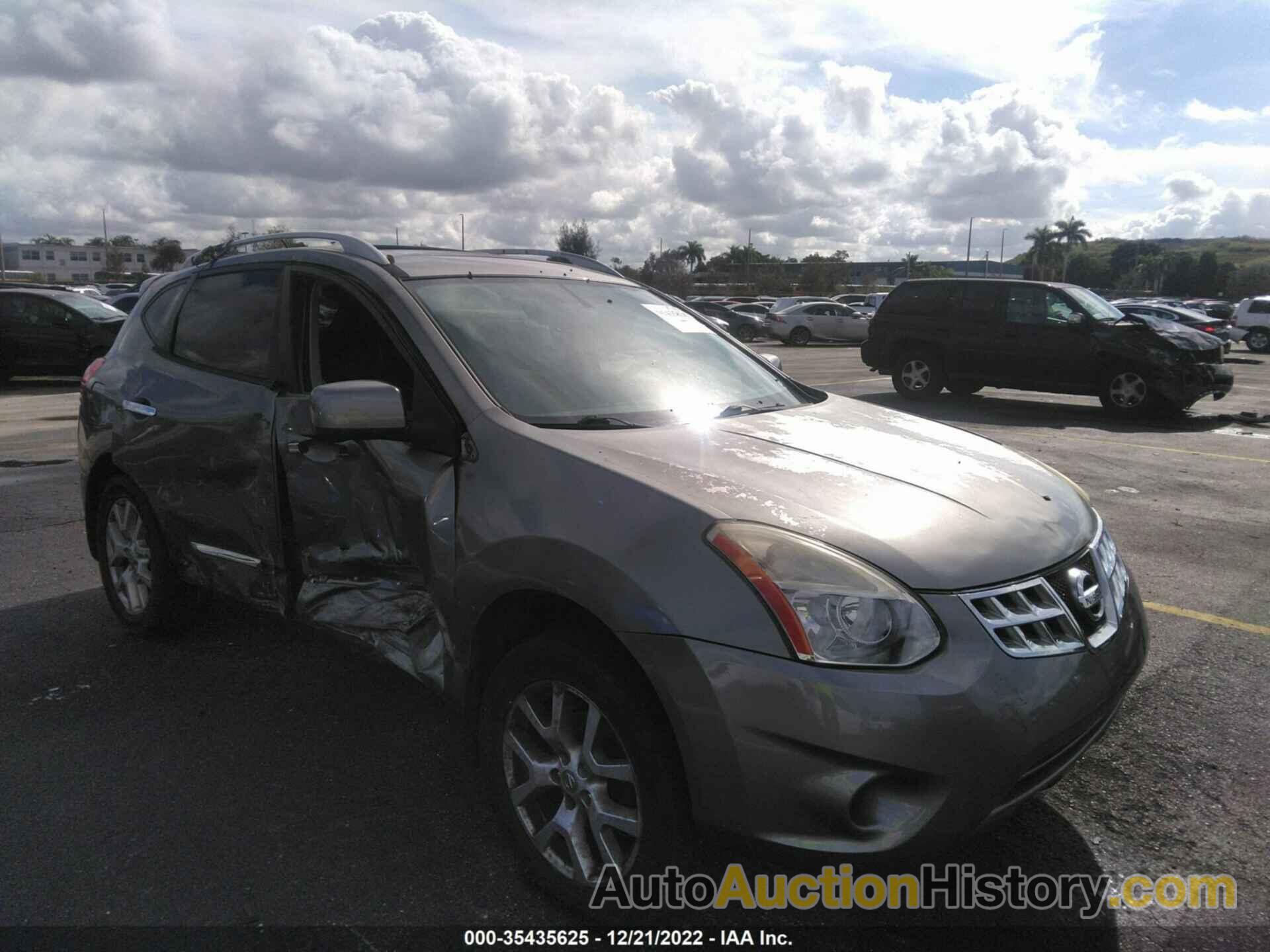 NISSAN ROGUE SL, JN8AS5MVXCW385218