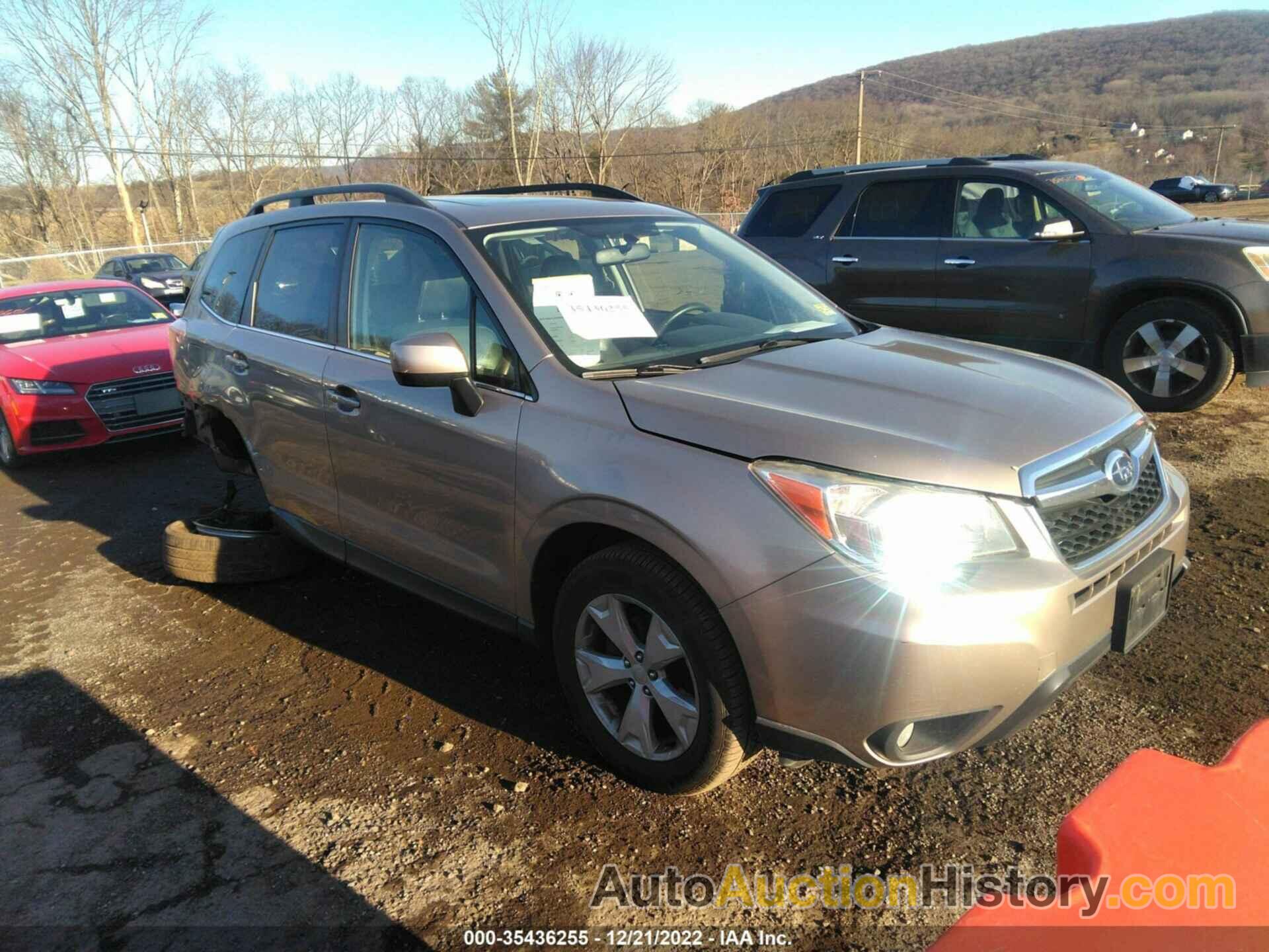 SUBARU FORESTER 2.5I LIMITED, JF2SJAKC5FH514859