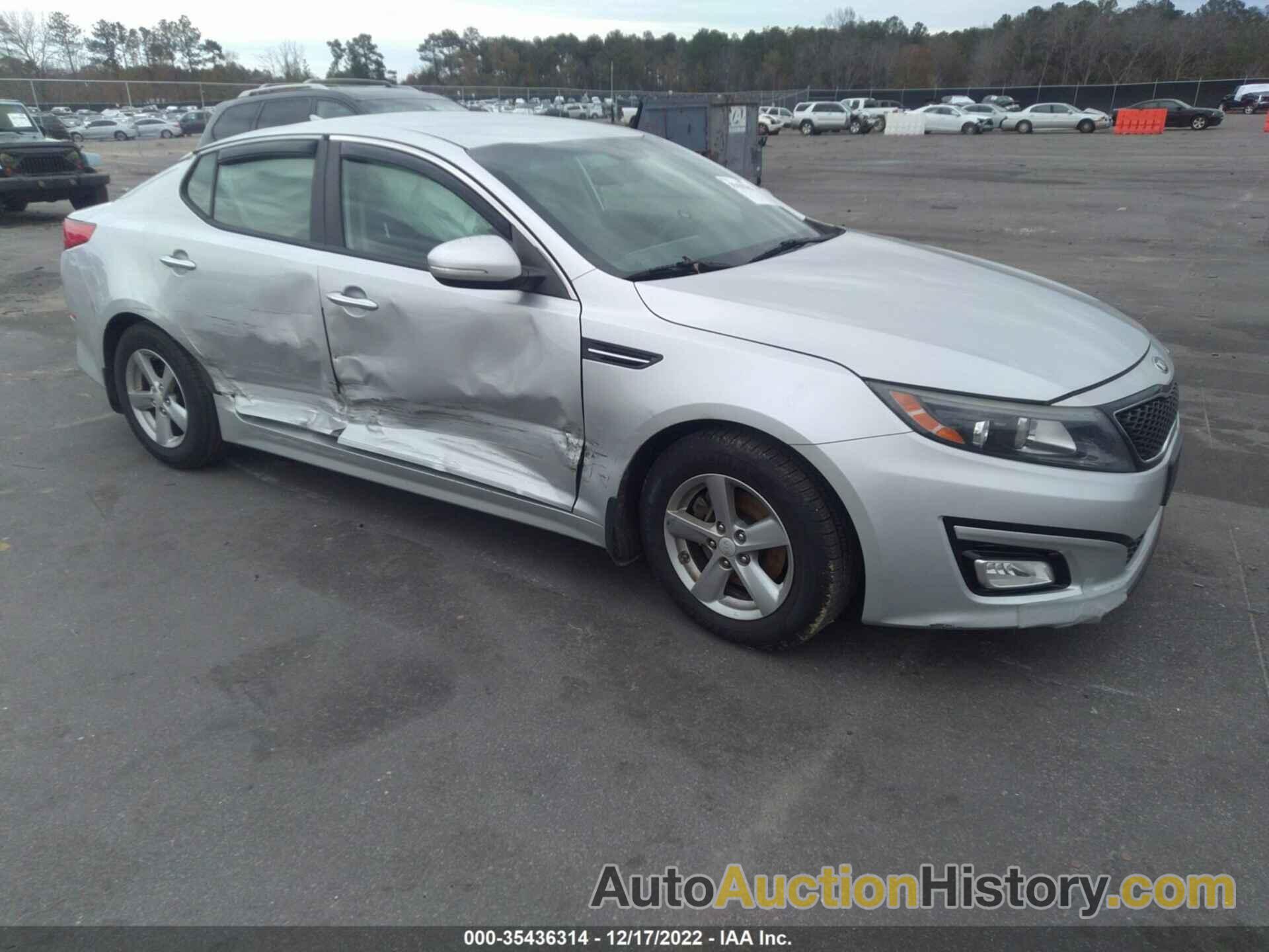 KIA OPTIMA LX, 5XXGM4A79FG378864